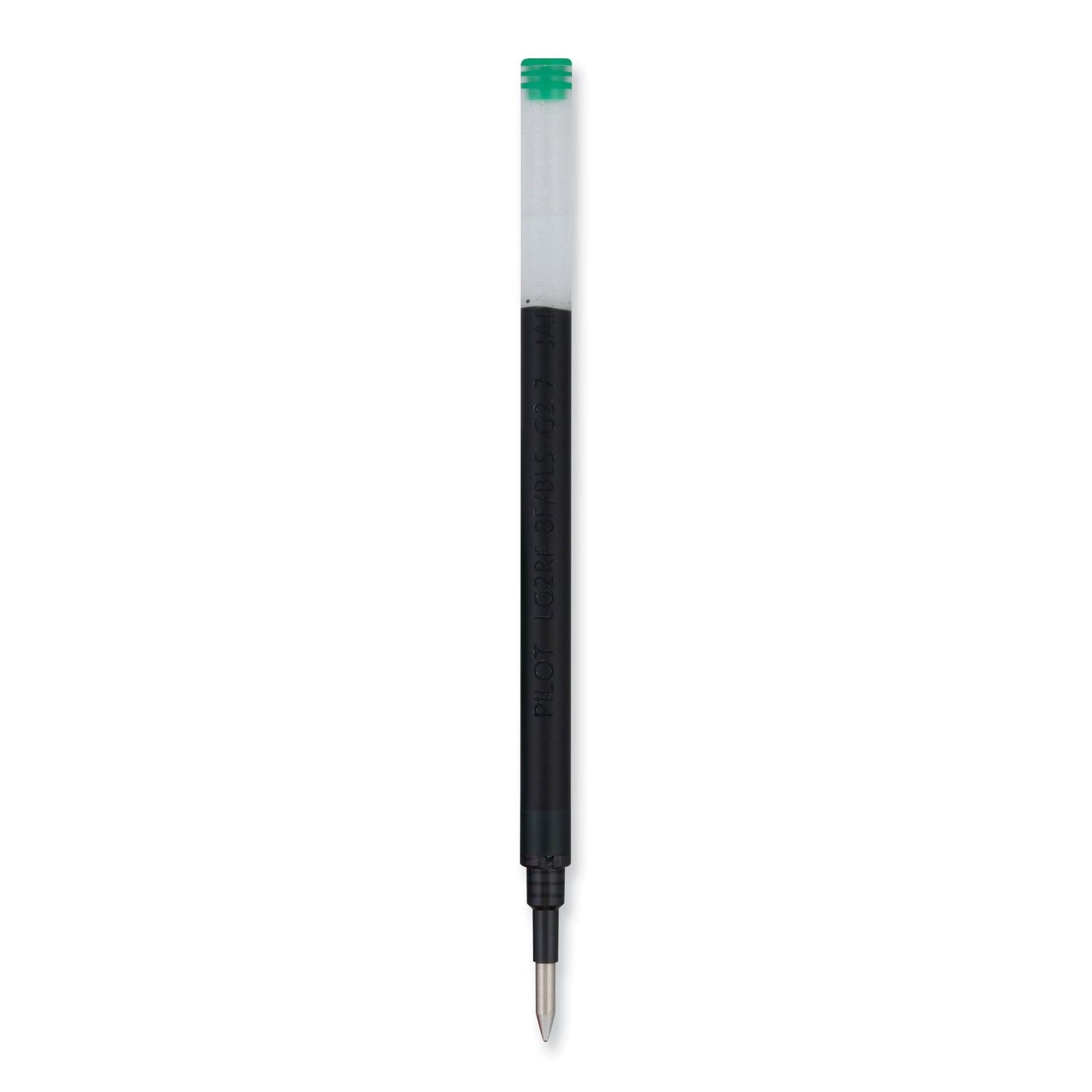 Refill for Pilot B2P, Dr Grip, G2, G6, MR Metropolitan, Precise BeGreen and Q7 Gel Pens, Fine Tip, Green Ink, 2/Pack -