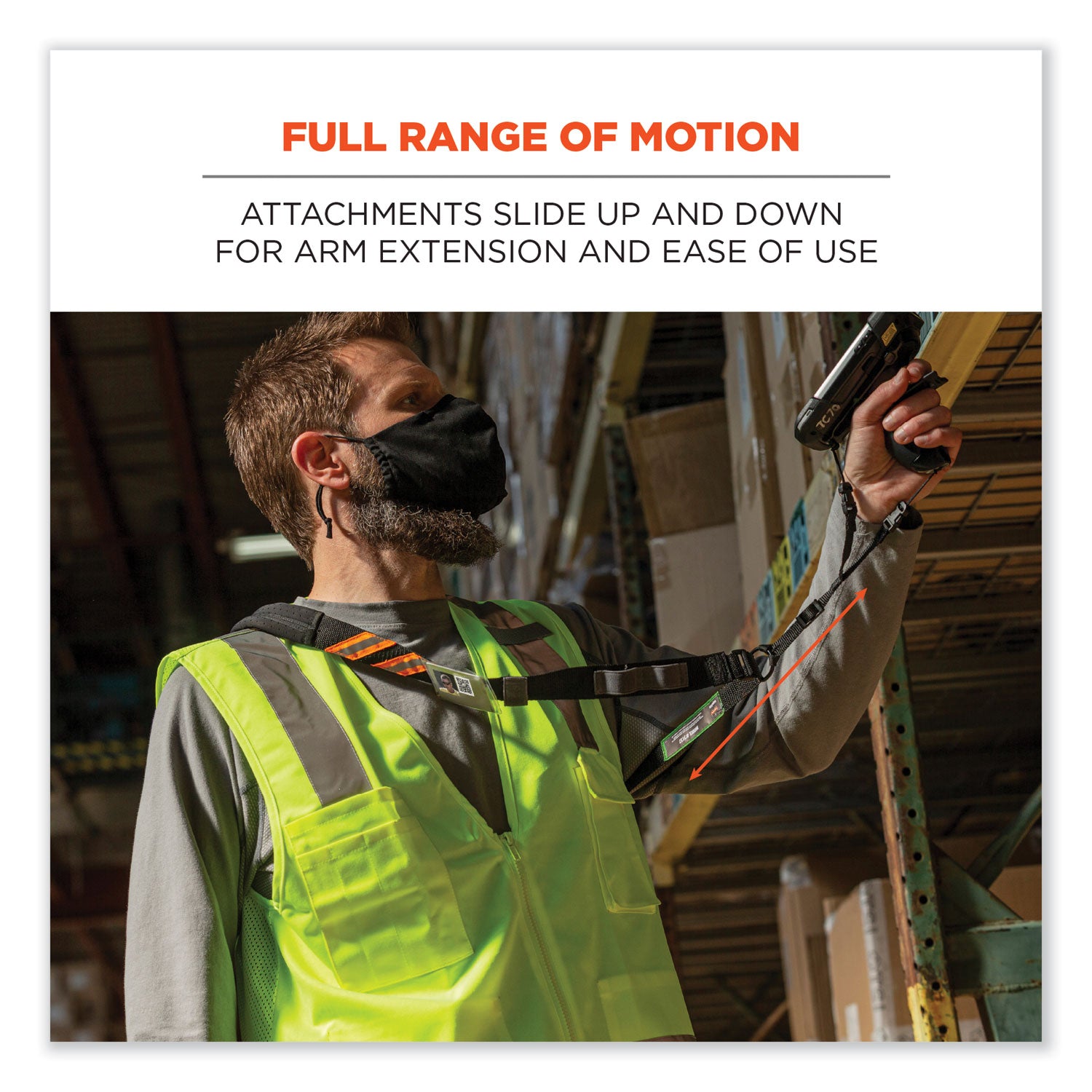 squids-3137-padded-barcode-scanner-lanyard-sling-49-to-60-long-black-ships-in-1-3-business-days_ego19177 - 2