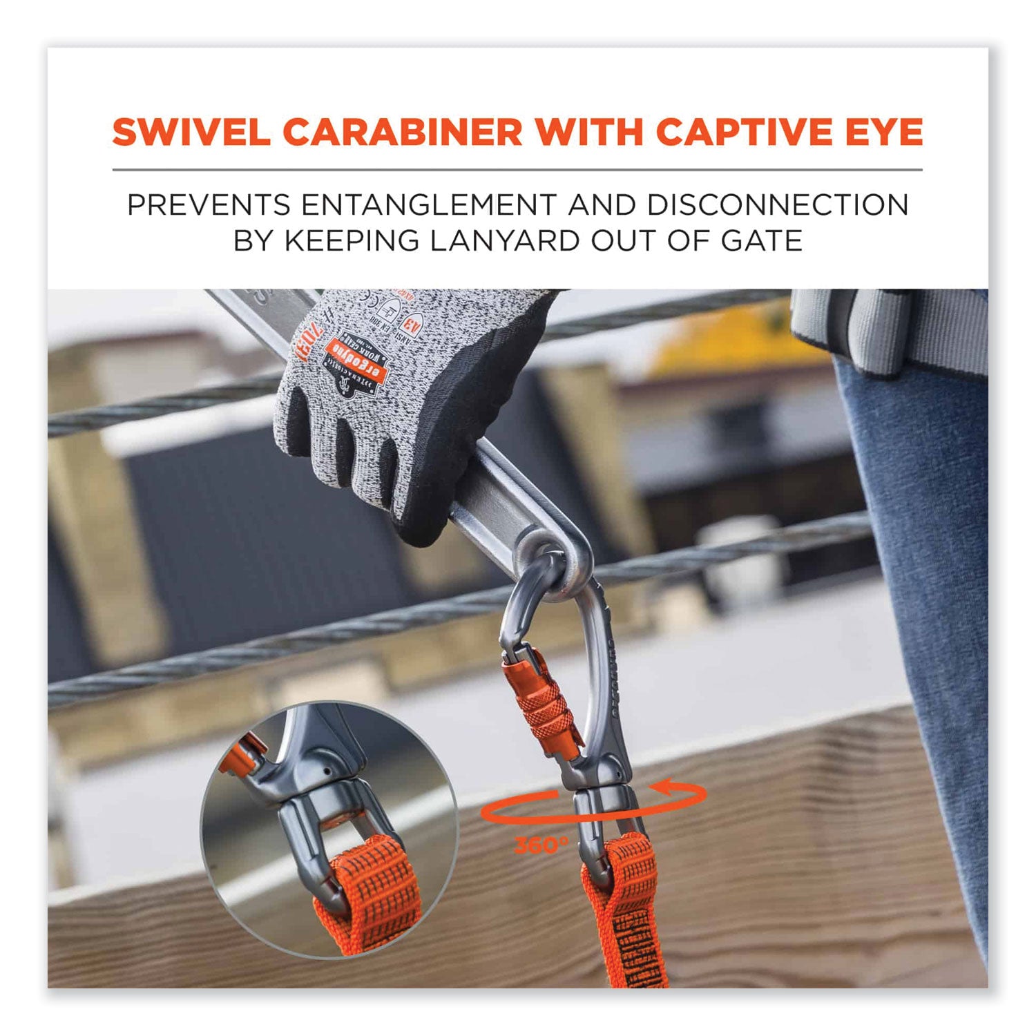 squids-3149-tool-lanyard-with-xl-+-swivel-carabiners-80-lb-max-work-capacity-76-orange-black-ships-in-1-3-business-days_ego19149 - 2