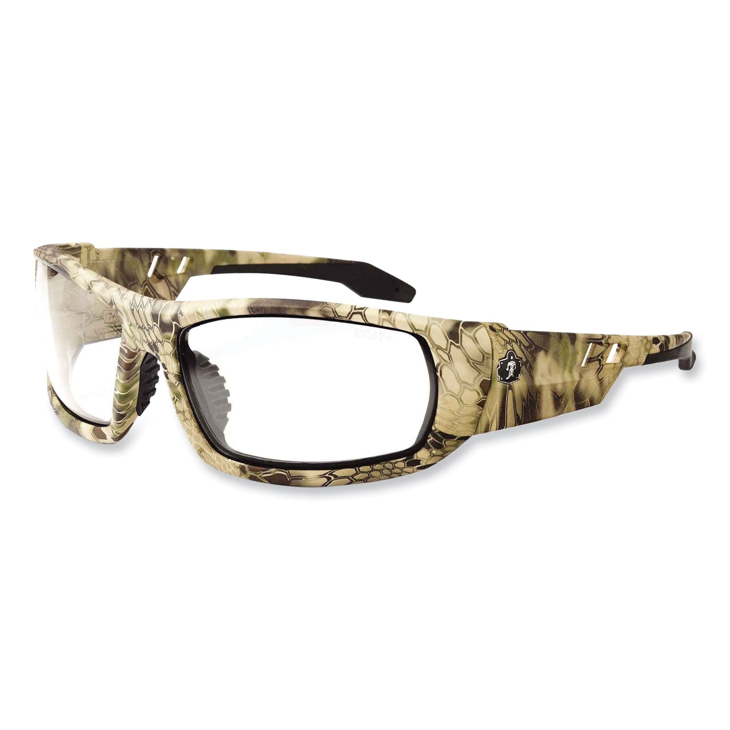 skullerz-odin-safety-glasses-kryptek-highlander-nylon-impact-frame-clear-polycarbonate-lens-ships-in-1-3-business-days_ego50300 - 1