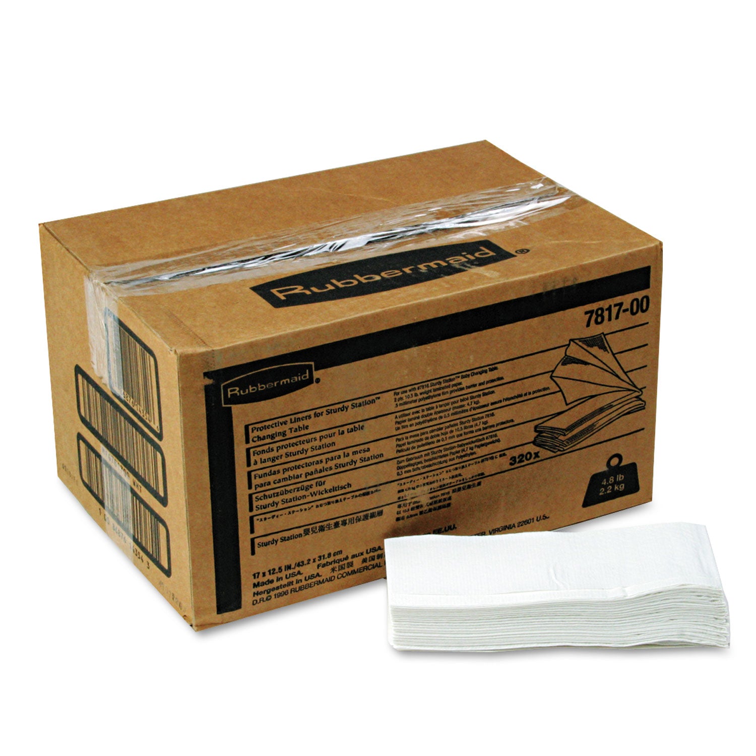 Liquid Barrier Liners, 12.5 x 17, 320/Carton -