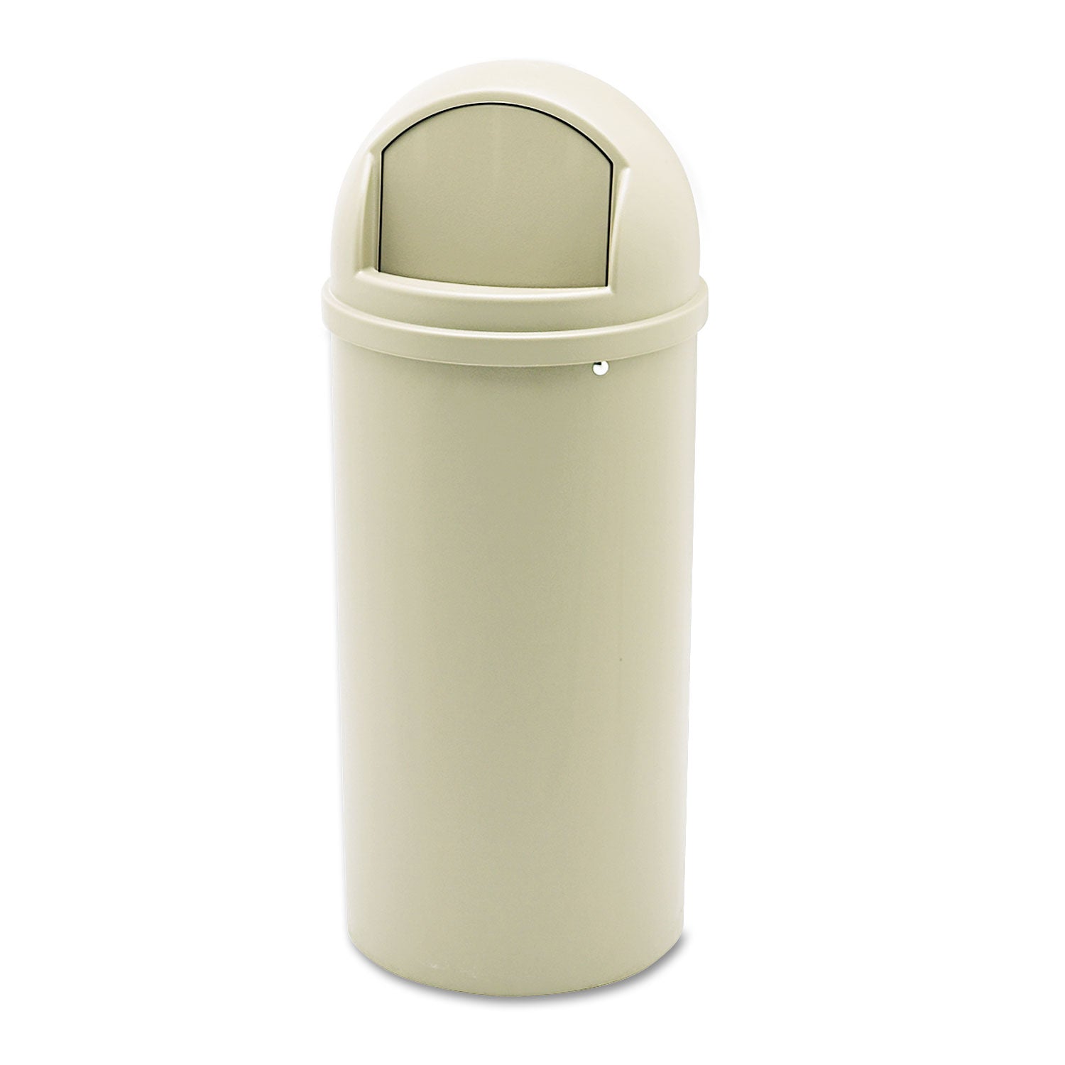 Marshal Classic Container, 15 gal, Plastic, Beige -