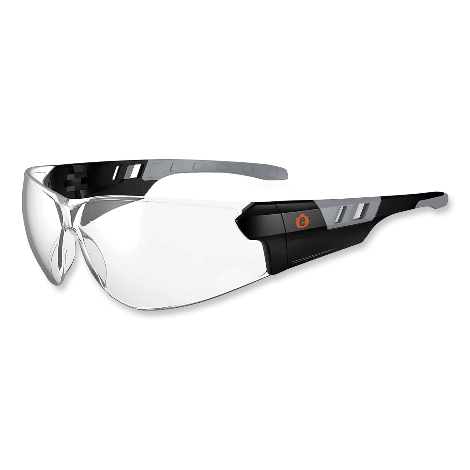 skullerz-saga-frameless-safety-glasses-black-nylon-impact-frame-anti-fog-clear-polycarb-lens-ships-in-1-3-business-days_ego59103 - 1