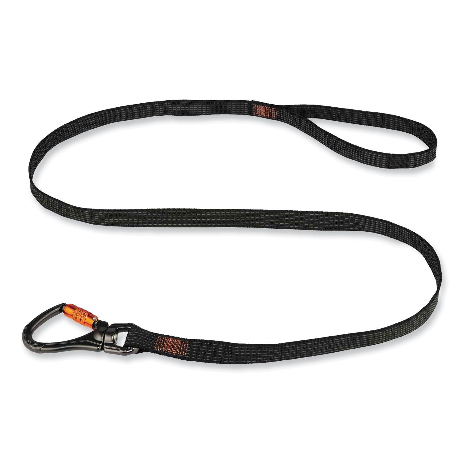 squids-3129-tool-lanyard-w-double-locking-swivel-carabiner+loop-40-lb-max-work-cap-76-black-ships-in-1-3-business-days_ego19137 - 1