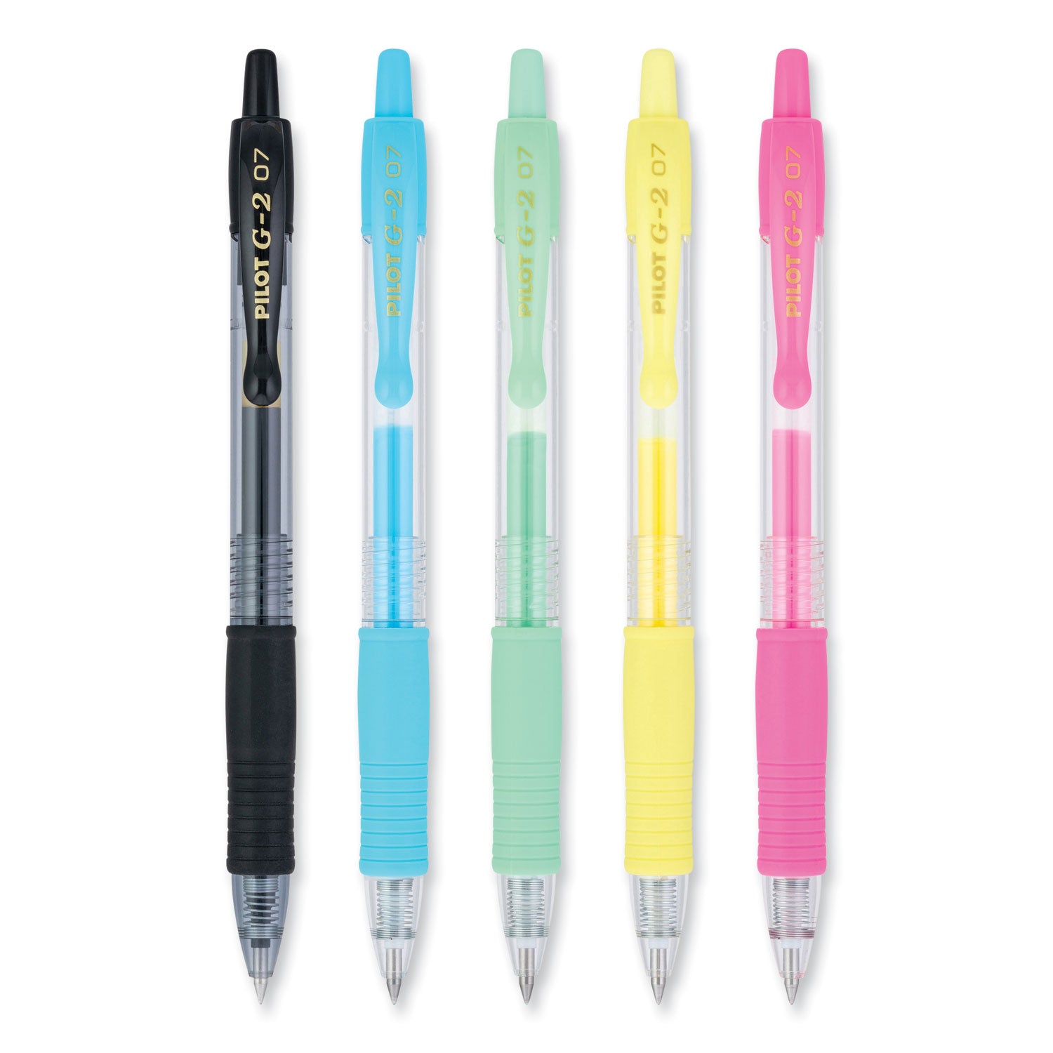 g2-pastel-gel-pen-retractable-fine-07-mm-assorted-pastel-ink-and-barrel-colors-5-pack_pil14171 - 2
