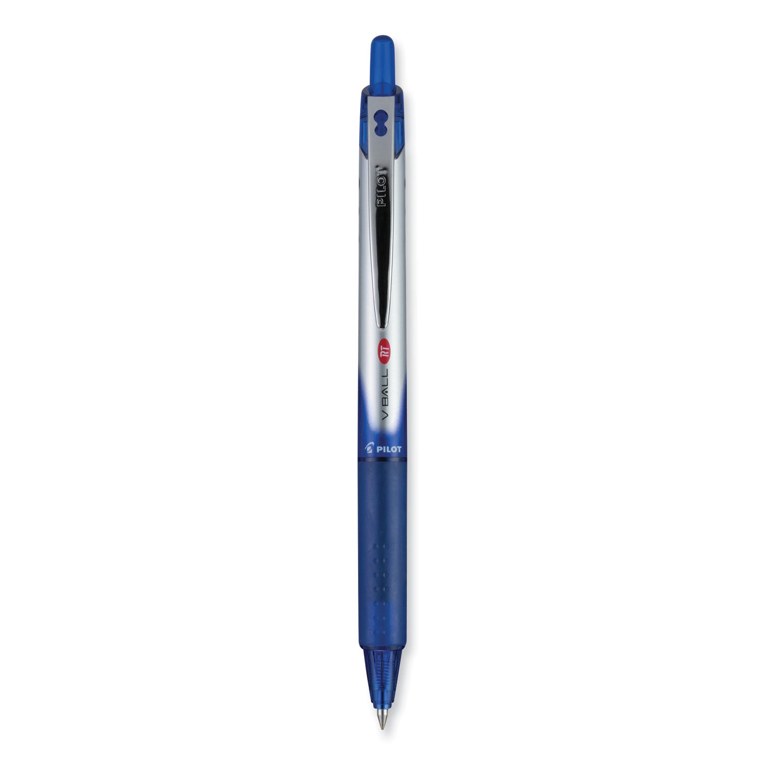 vball-rt-liquid-ink-roller-ball-pen-retractable-fine-07-mm-blue-ink-blue-white-barrel_pil26207 - 1