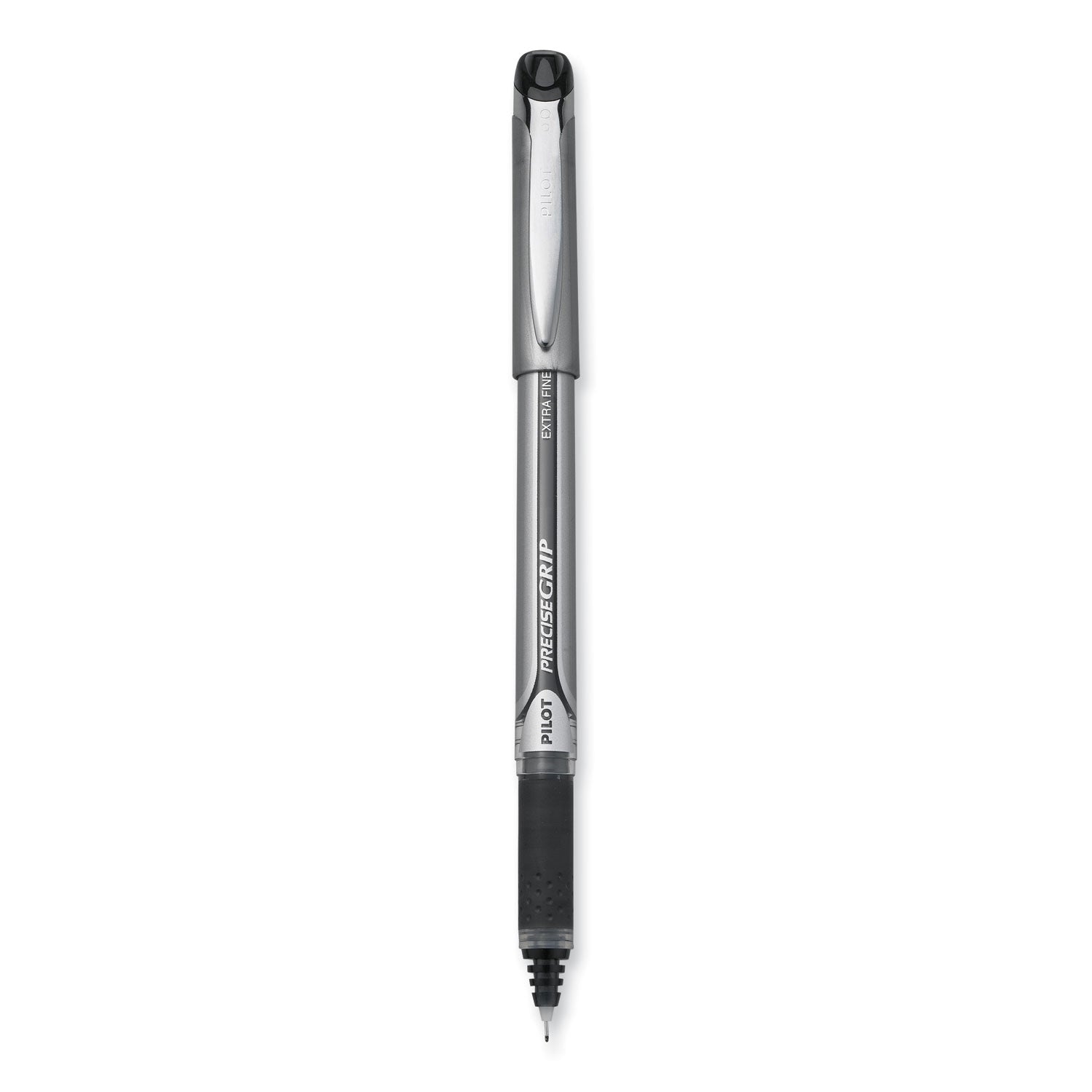 Precise Grip Roller Ball Pen, Stick, Extra-Fine 0.5 mm, Black Ink, Black Barrel -
