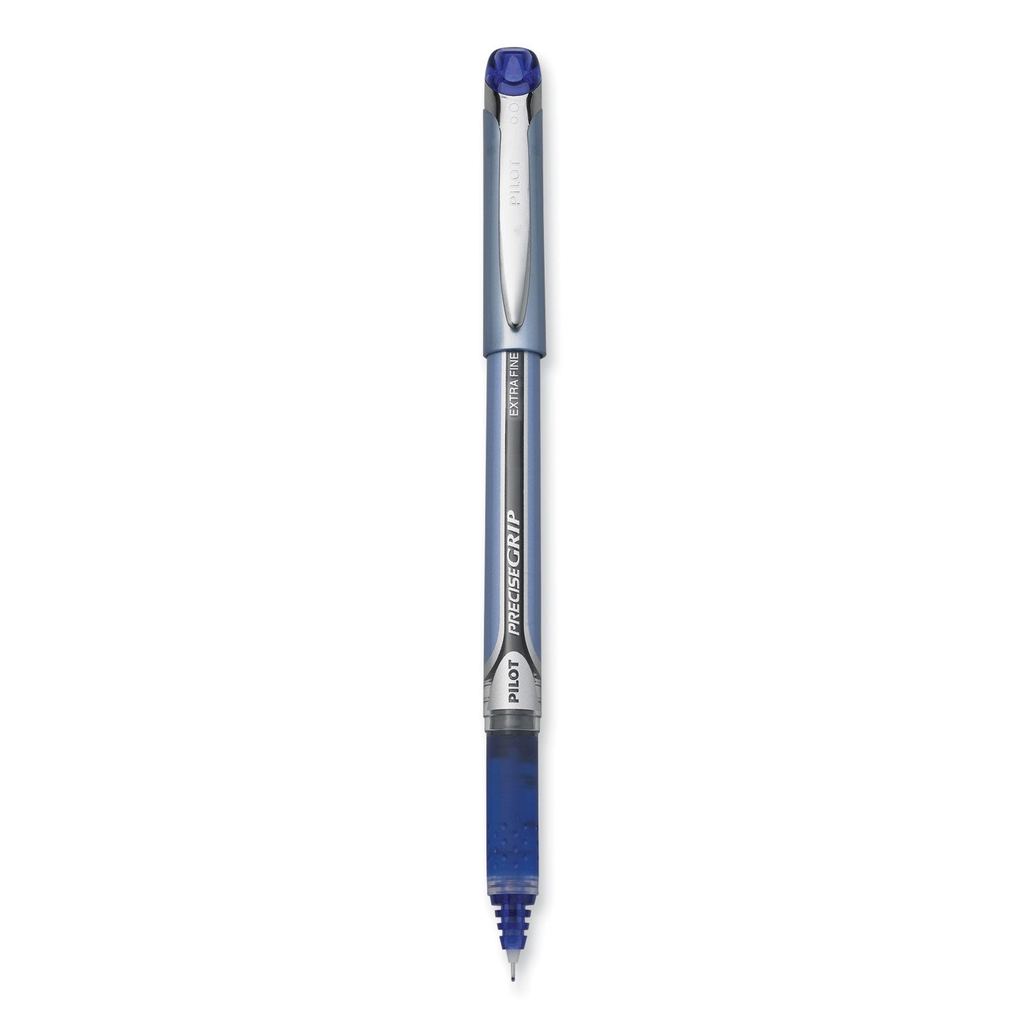 Precise Grip Roller Ball Pen, Stick, Extra-Fine 0.5 mm, Blue Ink, Blue Barrel -