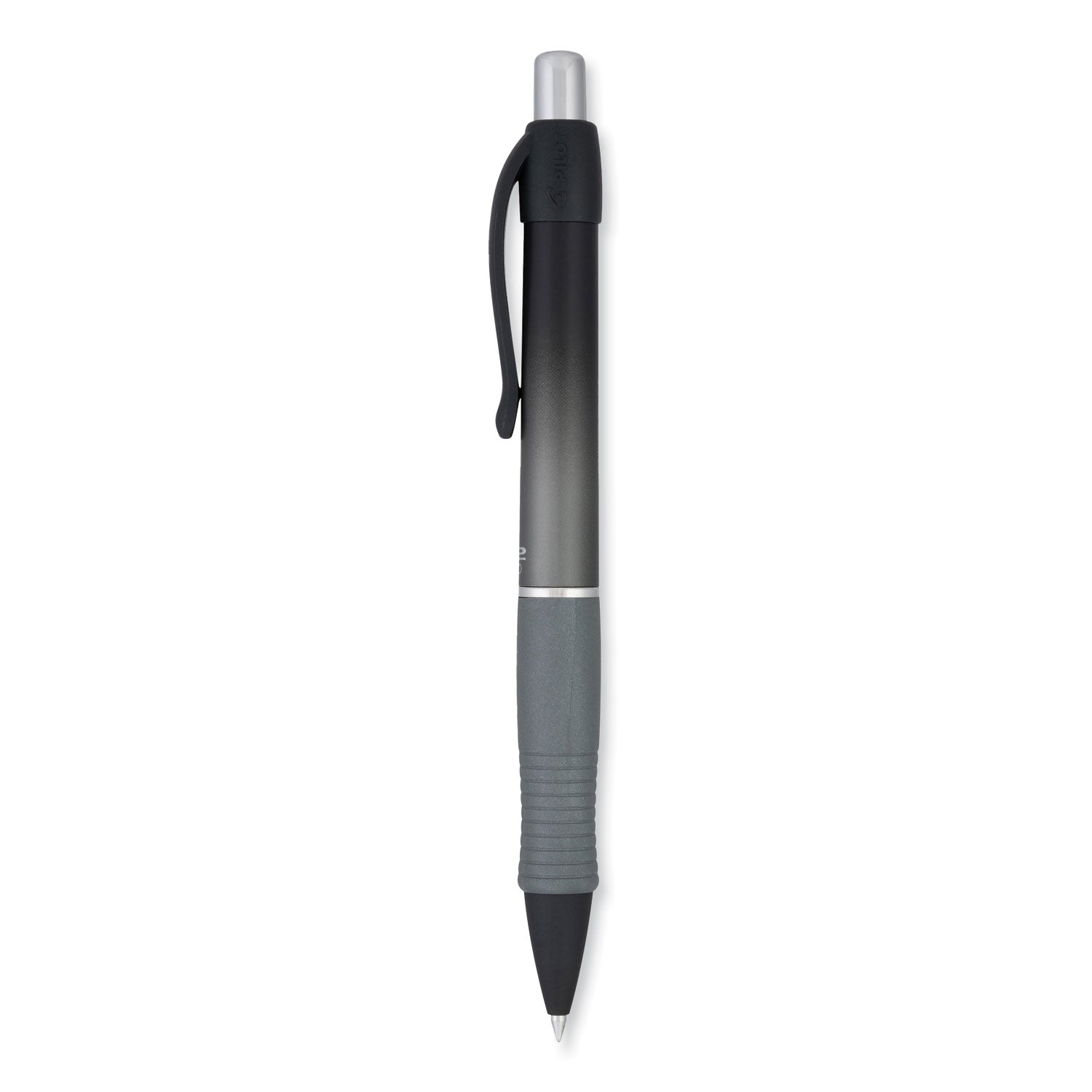 G2 Pro Gel Pen, Retractable, Fine 0.7 mm, Black Ink, Gray Barrel -