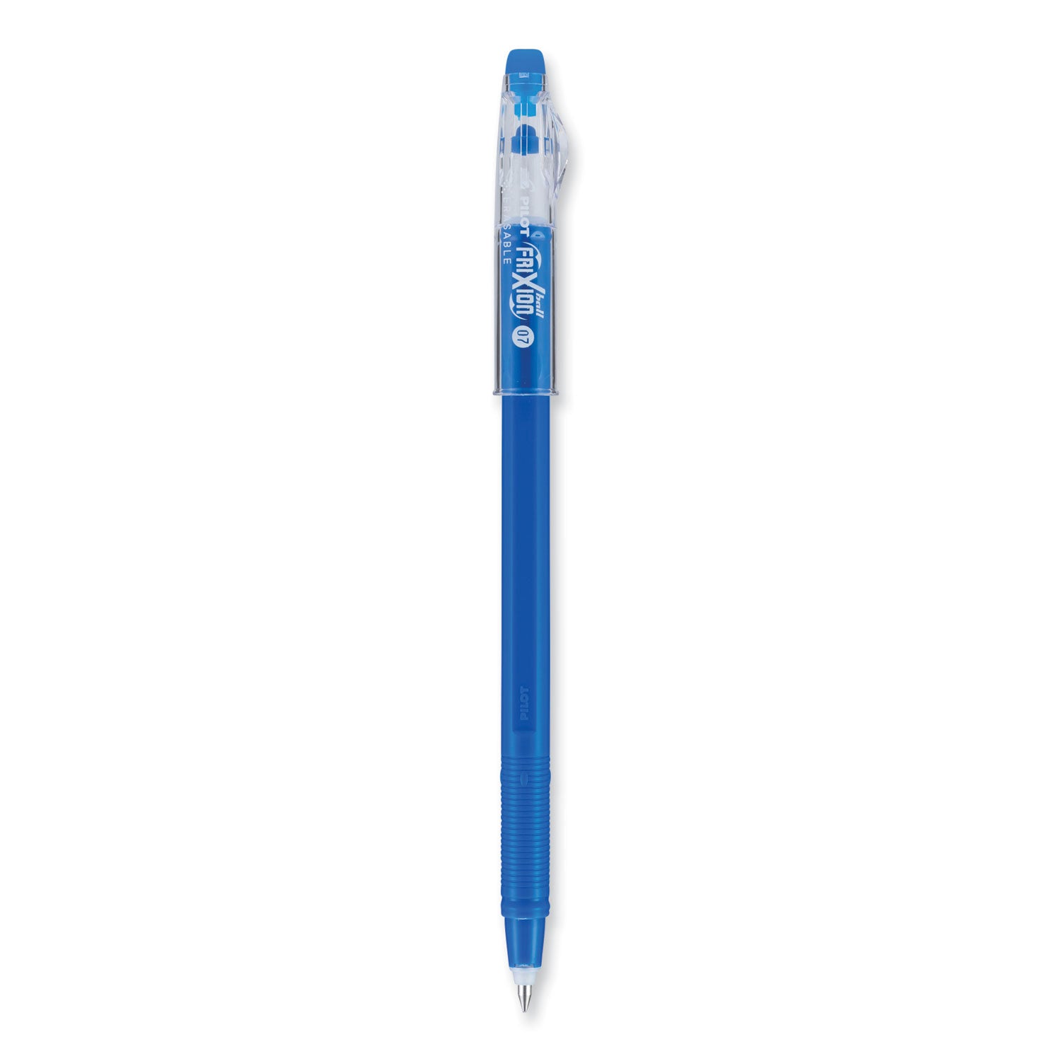frixion-colorsticks-erasable-gel-pen-clipless-stick-fine-07-mm-blue-ink-blue-barrel-dozen_pil32466 - 1