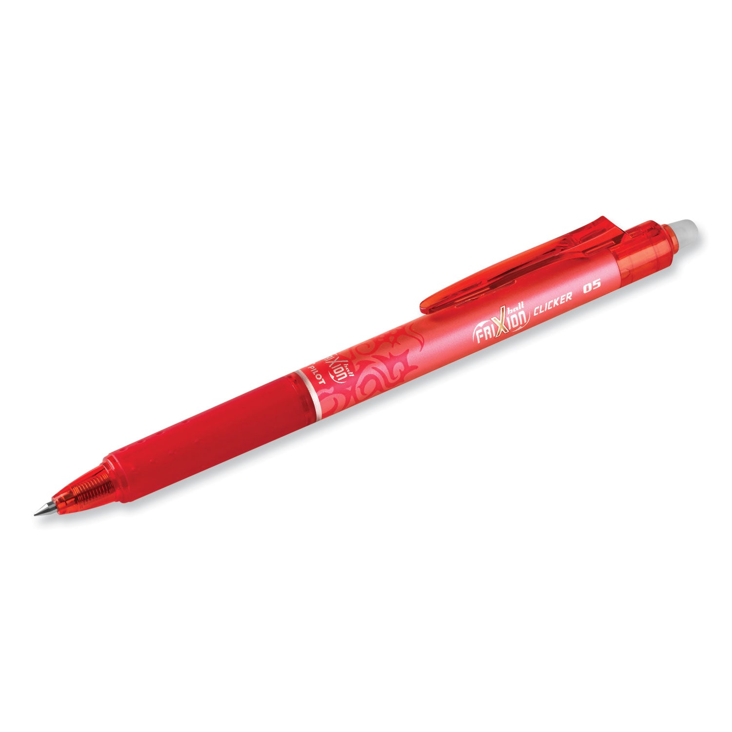 frixion-clicker-erasable-gel-pen-retractable-extra-fine-05-mm-red-ink-red-barrel-dozen_pil32522 - 2