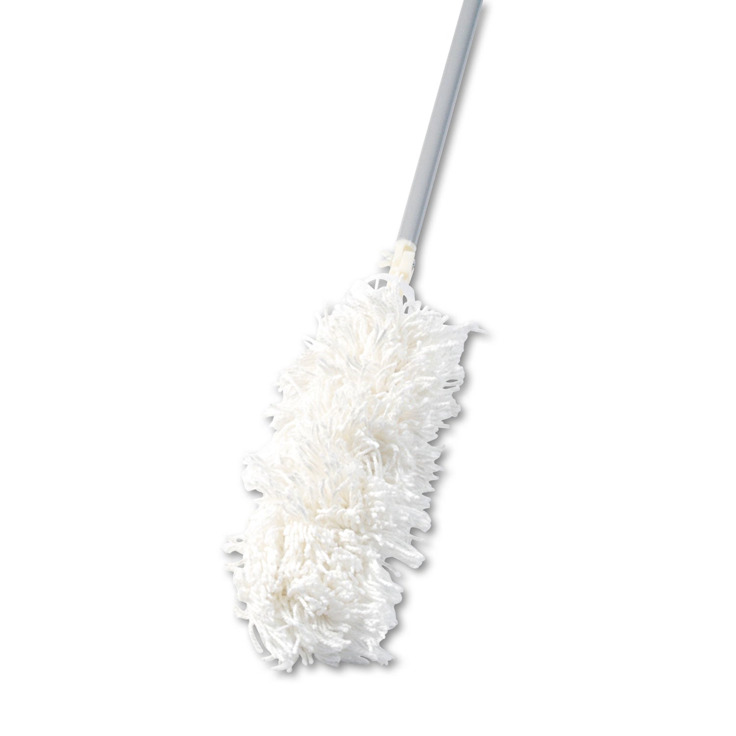 HiDuster Dusting Tool with Angled Launderable Head, 51" Extension Handle -