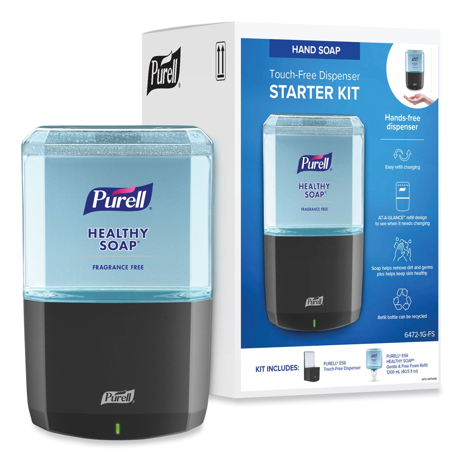 healthy-soap-gentle-&-free-foam-es6-starter-kit-1200-ml-graphite_goj64721gfs - 1