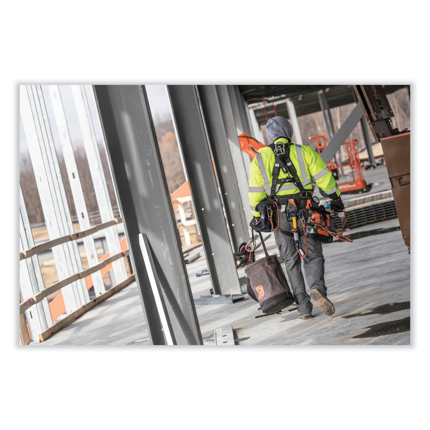 arsenal-5930t-web-handle-canvas-hoist-bucket-and-top-150-lb-gray-ships-in-1-3-business-days_ego14830 - 2