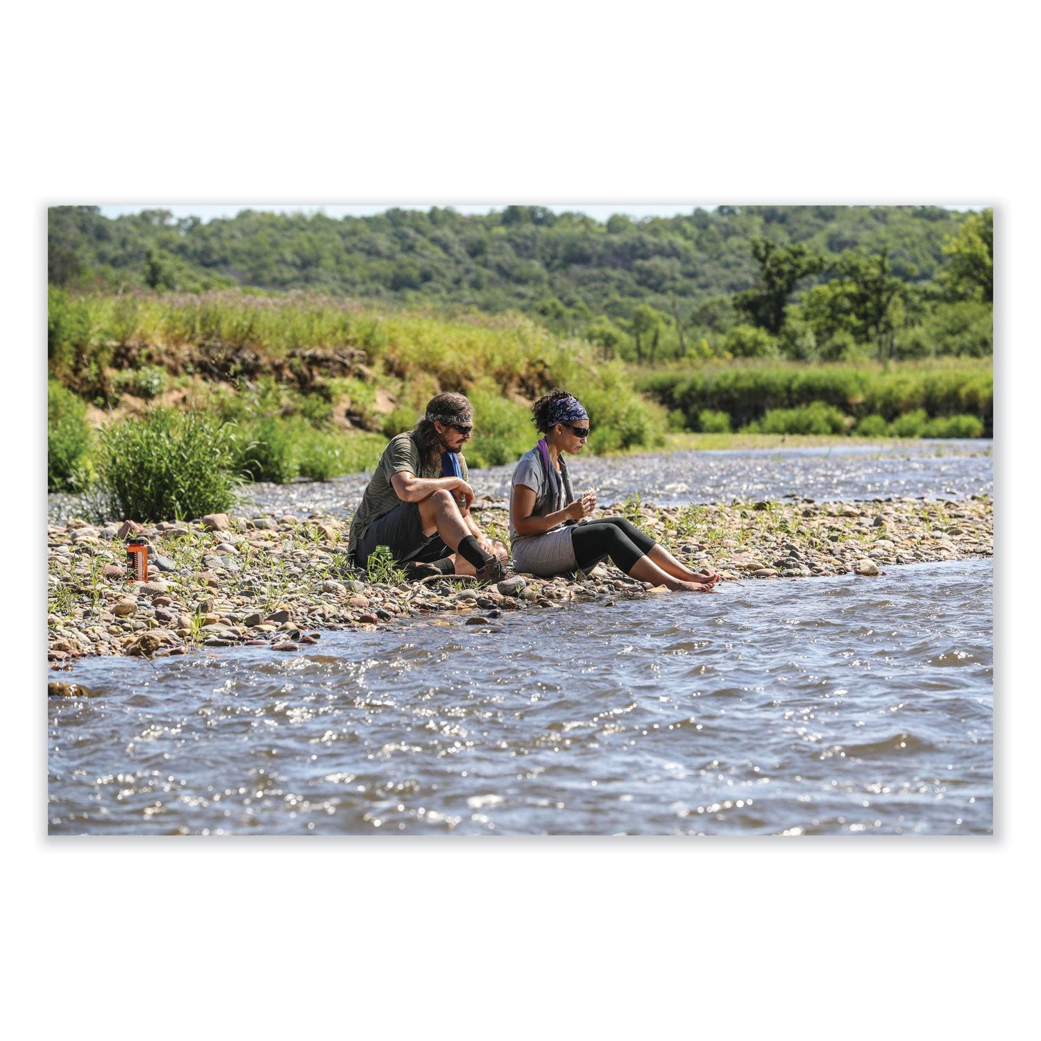 chill-its-6705-cooling-embedded-polymers-hook-and-loop-bandana-headband-one-size-fits-most-lime-ships-in-1-3-business-days_ego12321 - 2