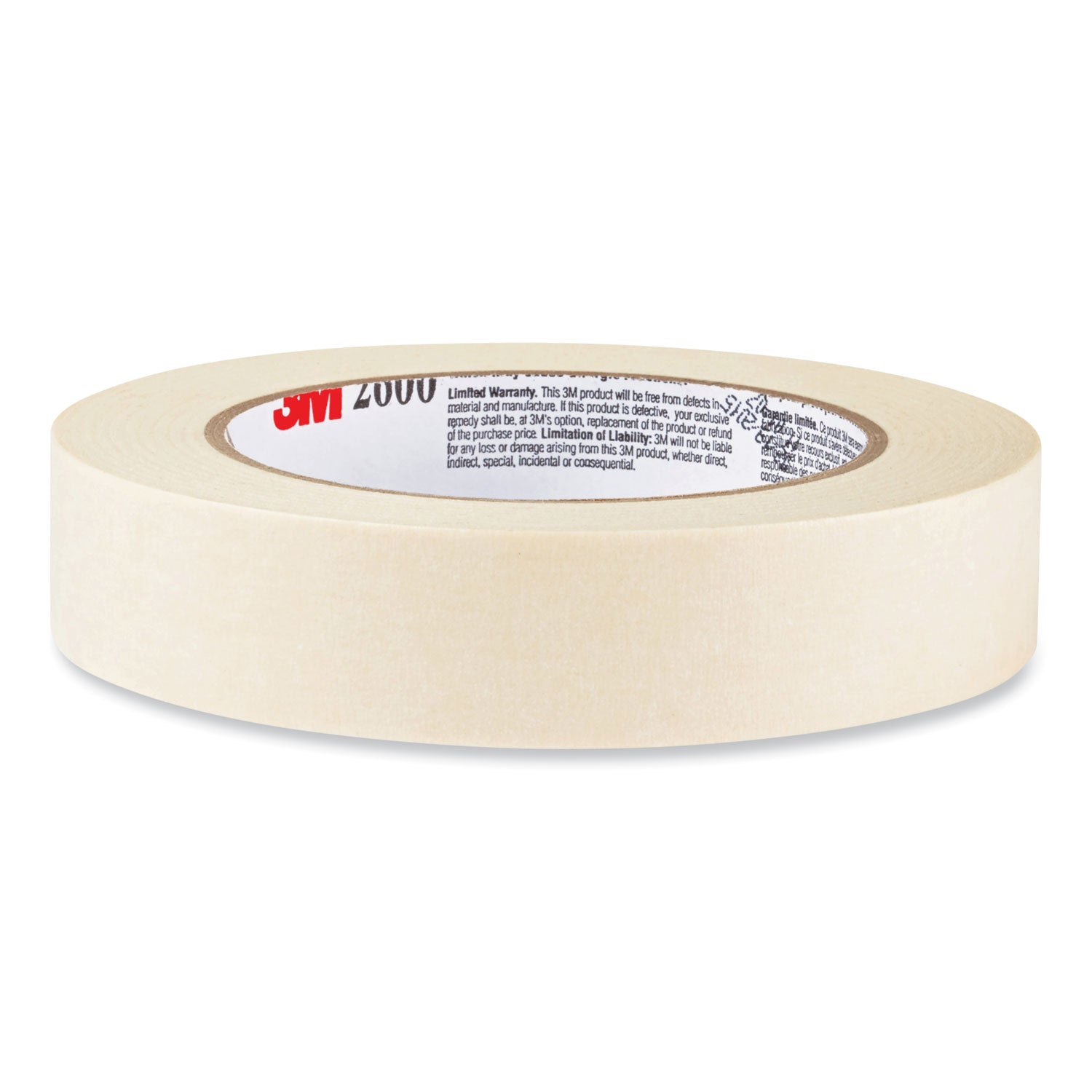 Economy Masking Tape, 3" Core, 1.88" x 60.1 yds, Tan -