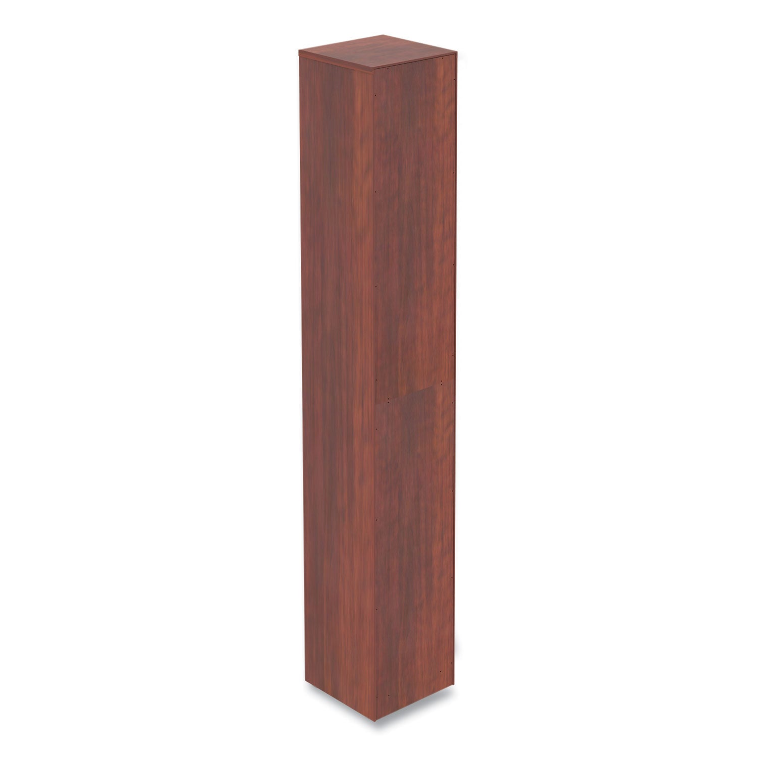 alera-valencia-series-narrow-profile-bookcase-six-shelf-1181w-x-1181d-x-7173h-medium-cherry_aleva67212mc - 2
