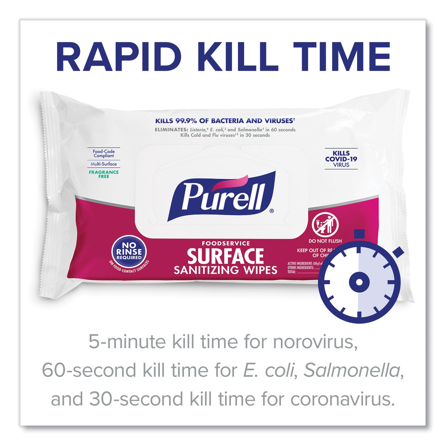 foodservice-surface-sanitizing-wipes-1-ply-74-x-9-fragrance-free-white-72-pouch-12-pouches-carton_goj937112ct - 2