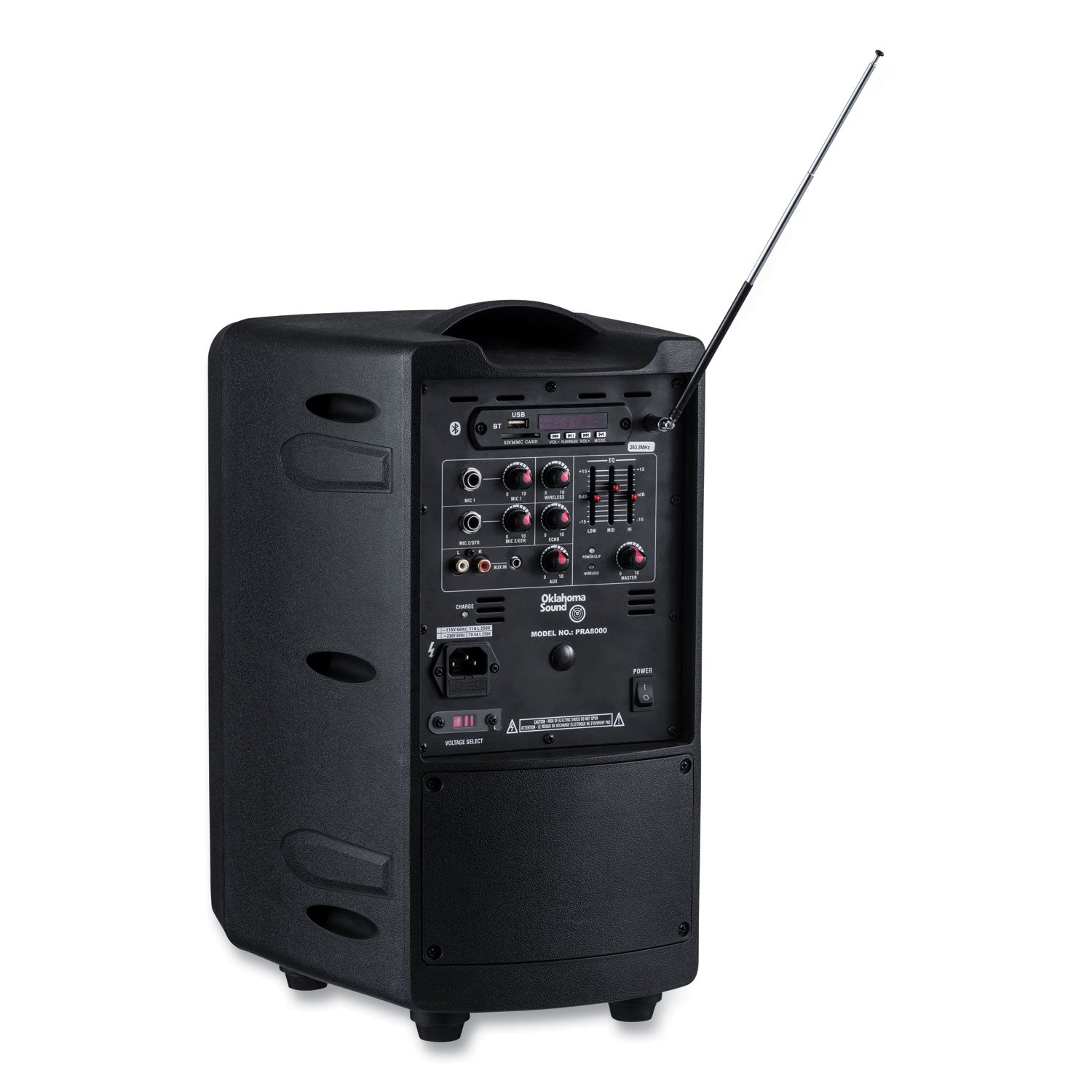 wireless-pa-system-with-wireless-handheld-microphone-40-w-black-ships-in-1-3-business-days_npspra8000pra85 - 2