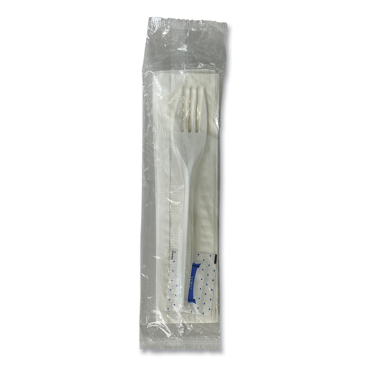 three-piece-utensil-set-fork-napkin-salt-packet-white-500-carton_bwk3kitmw - 1
