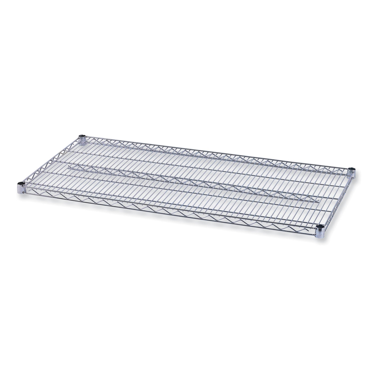 Industrial Wire Shelving Extra Wire Shelves, 48w x 24d, Silver, 2 Shelves/Carton -
