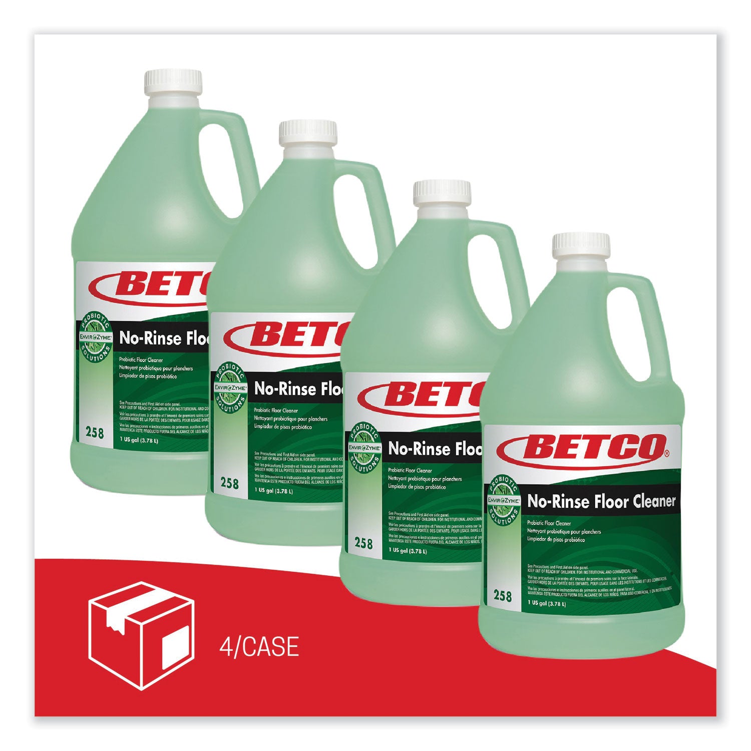 bioactive-solutions-no-rinse-floor-cleaner-rain-fresh-scent-1-gal-bottle-4-carton_bet2580400 - 2