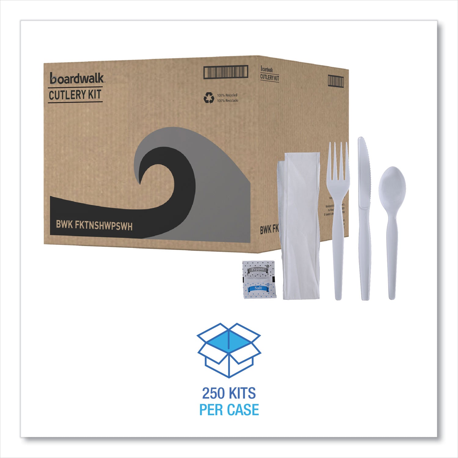 six-piece-cutlery-kit-condiment-fork-knife-napkin-spoon-heavyweight-white-250-carton_bwkfktnshwpswh - 2