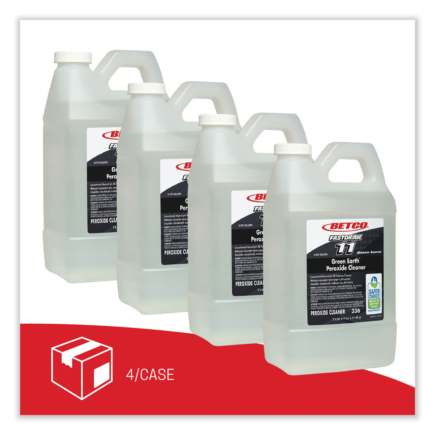 green-earth-peroxide-cleaner-fresh-mint-scent-2-l-bottle-4-carton_bet3364700 - 2