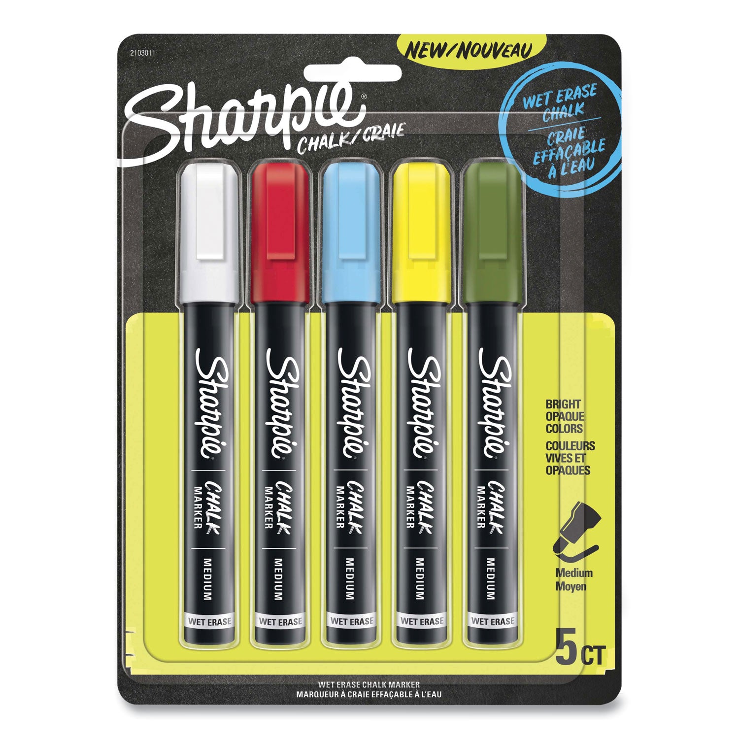 wet-erase-chalk-marker-medium-bullet-tip-assorted-colors-5-pack_san2103011 - 1