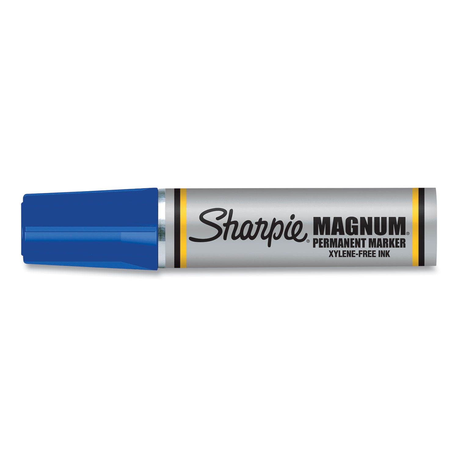 Magnum Permanent Marker, Broad Chisel Tip, Blue -