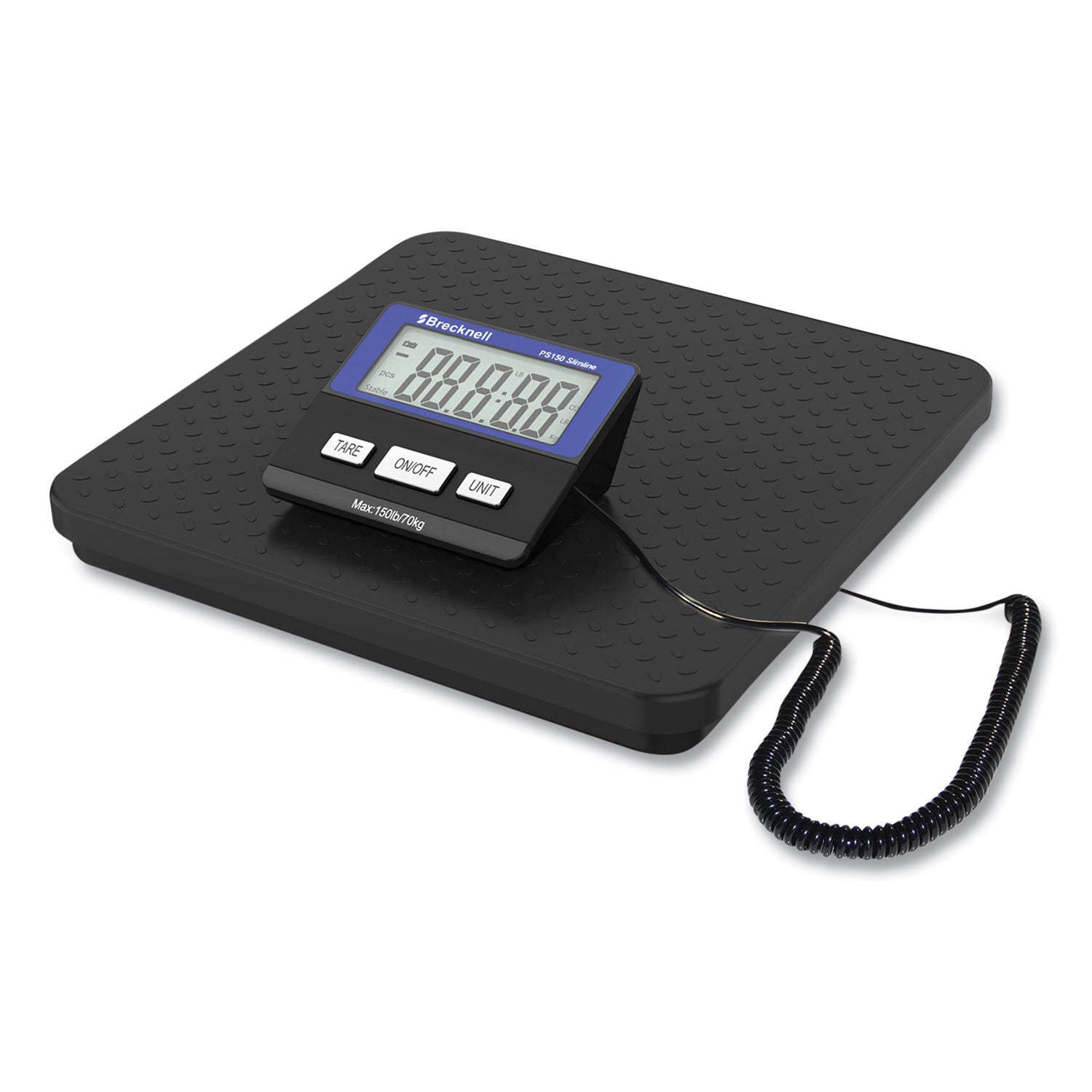 ps150-slimline-portable-bench-scale-150-lbs-70-kg-capacity-118-x-118-x-134-platform-black_sbwps150sl - 1