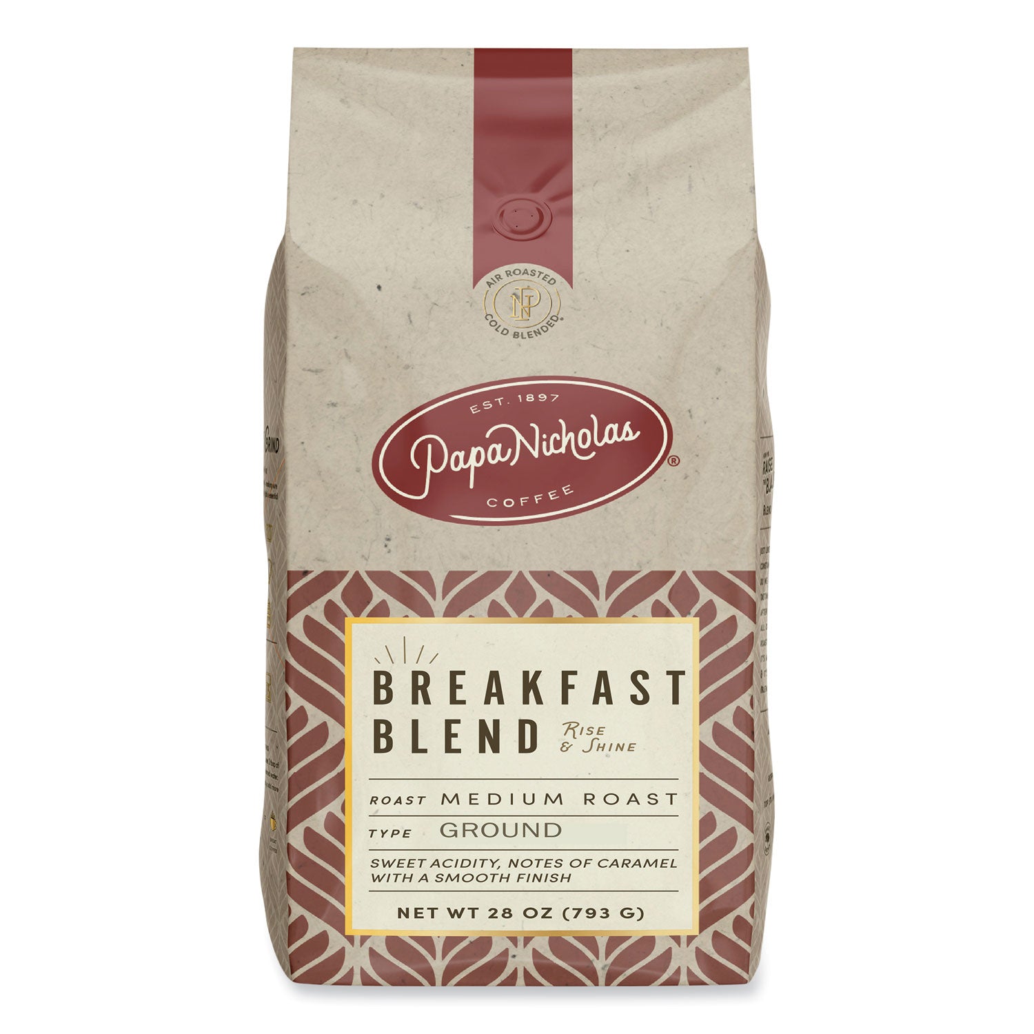 Premium Coffee, Whole Bean, Breakfast Blend -