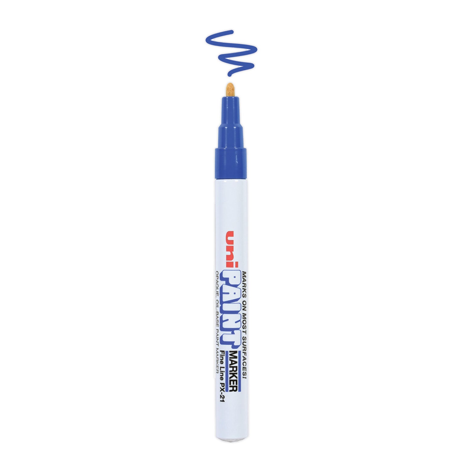 permanent-marker-fine-bullet-tip-blue_ubc63703 - 2