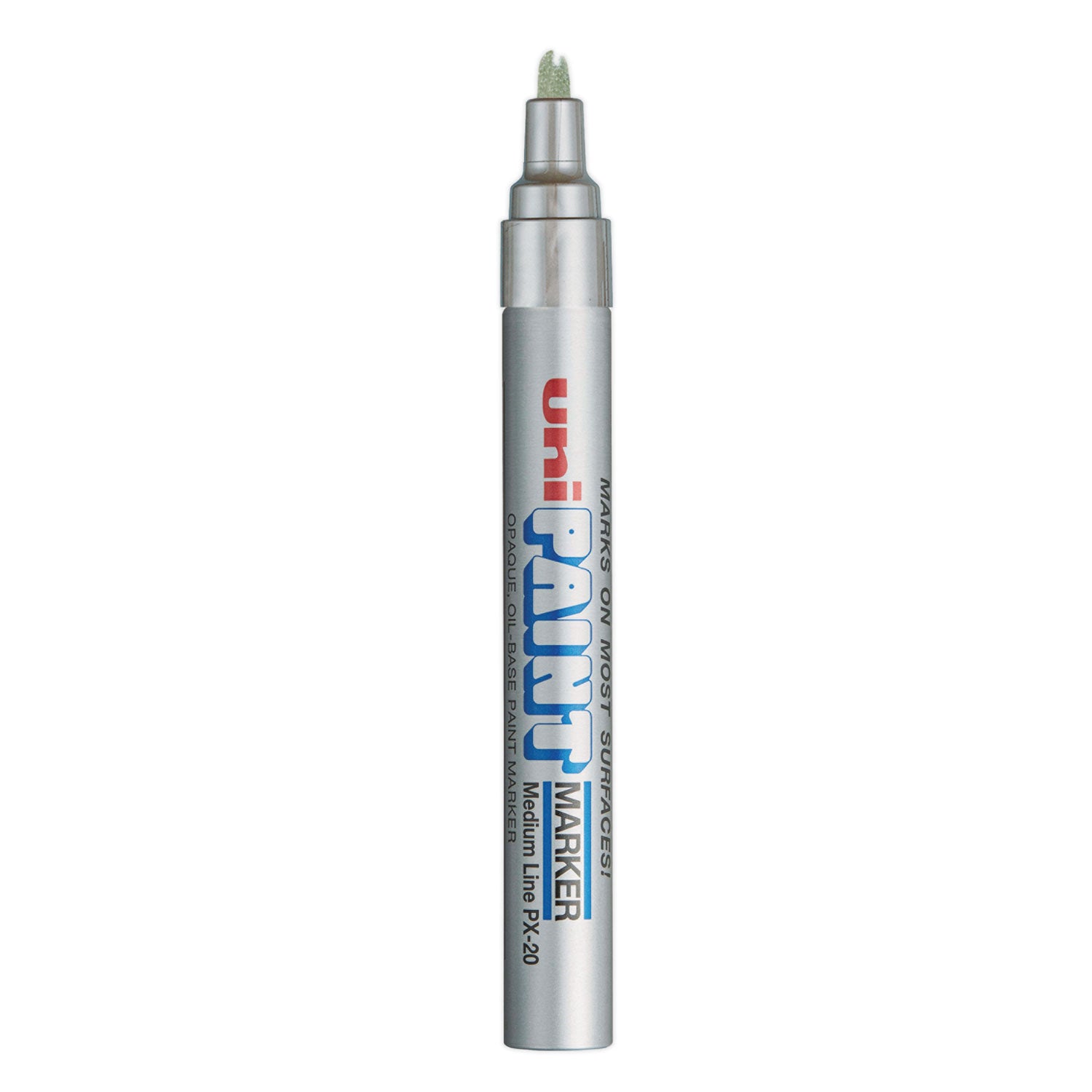 permanent-marker-medium-bullet-tip-metallic-silver_ubc63614 - 2