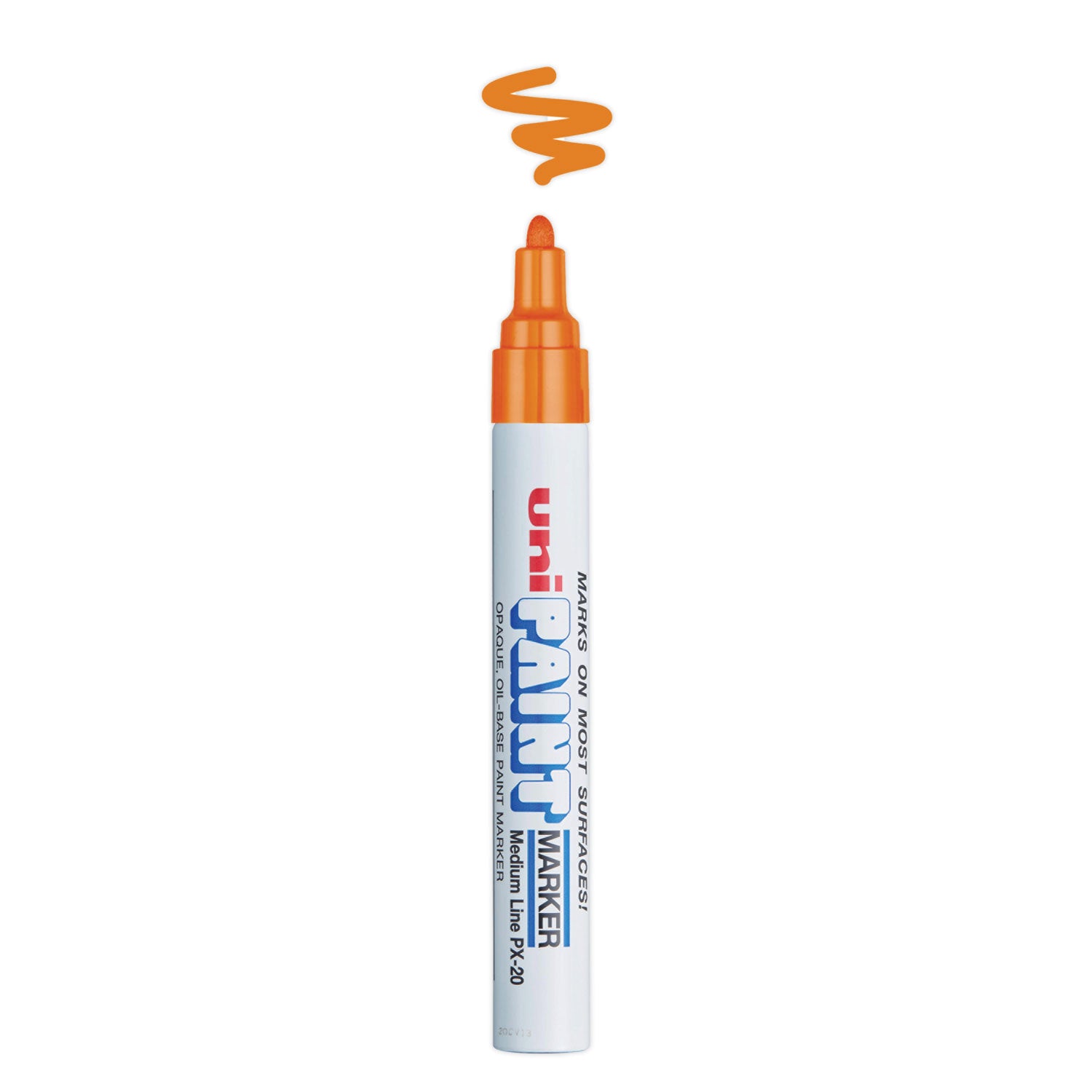 permanent-marker-medium-bullet-tip-orange_ubc63607 - 2