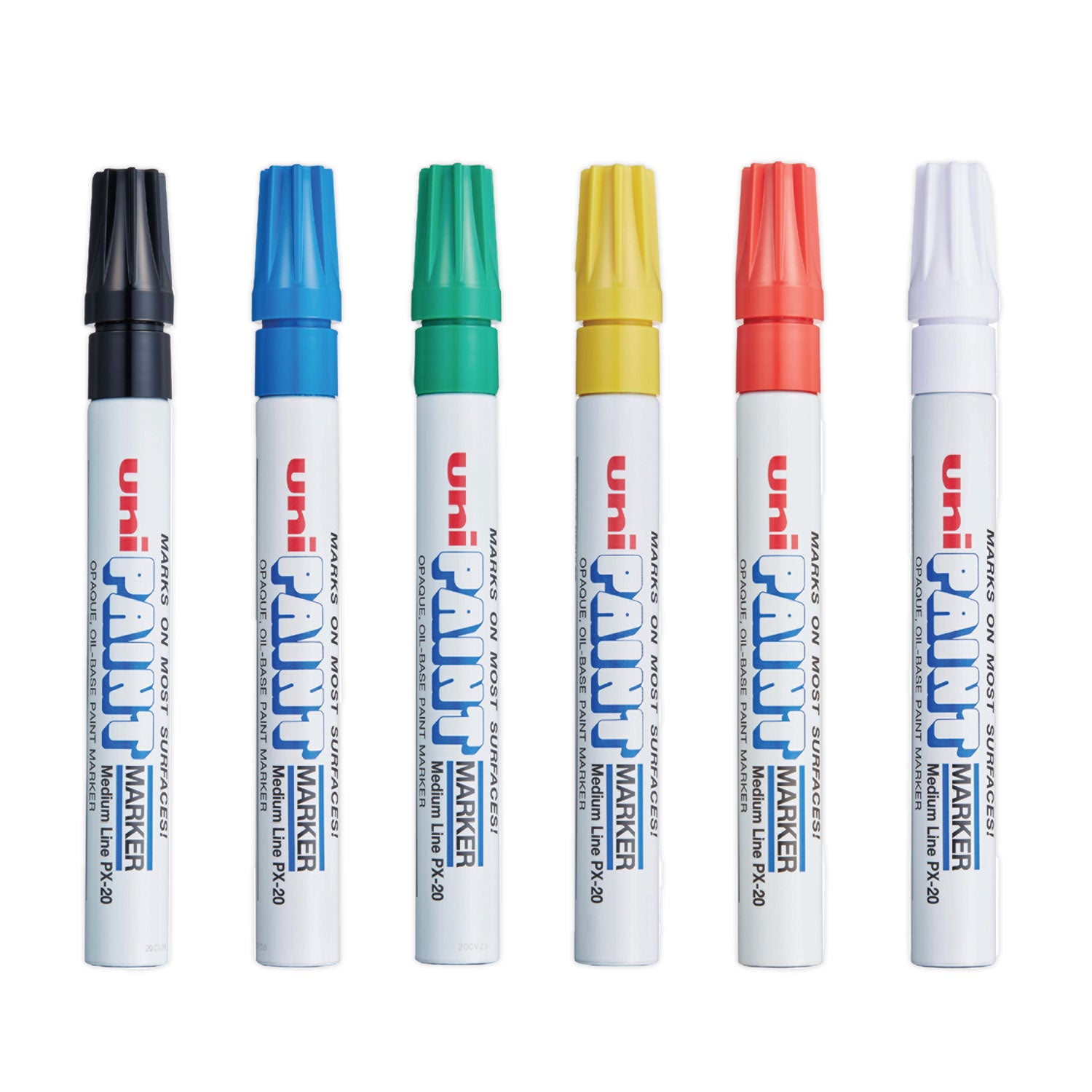 permanent-marker-medium-bullet-tip-assorted-colors-6-set_ubc63630 - 2