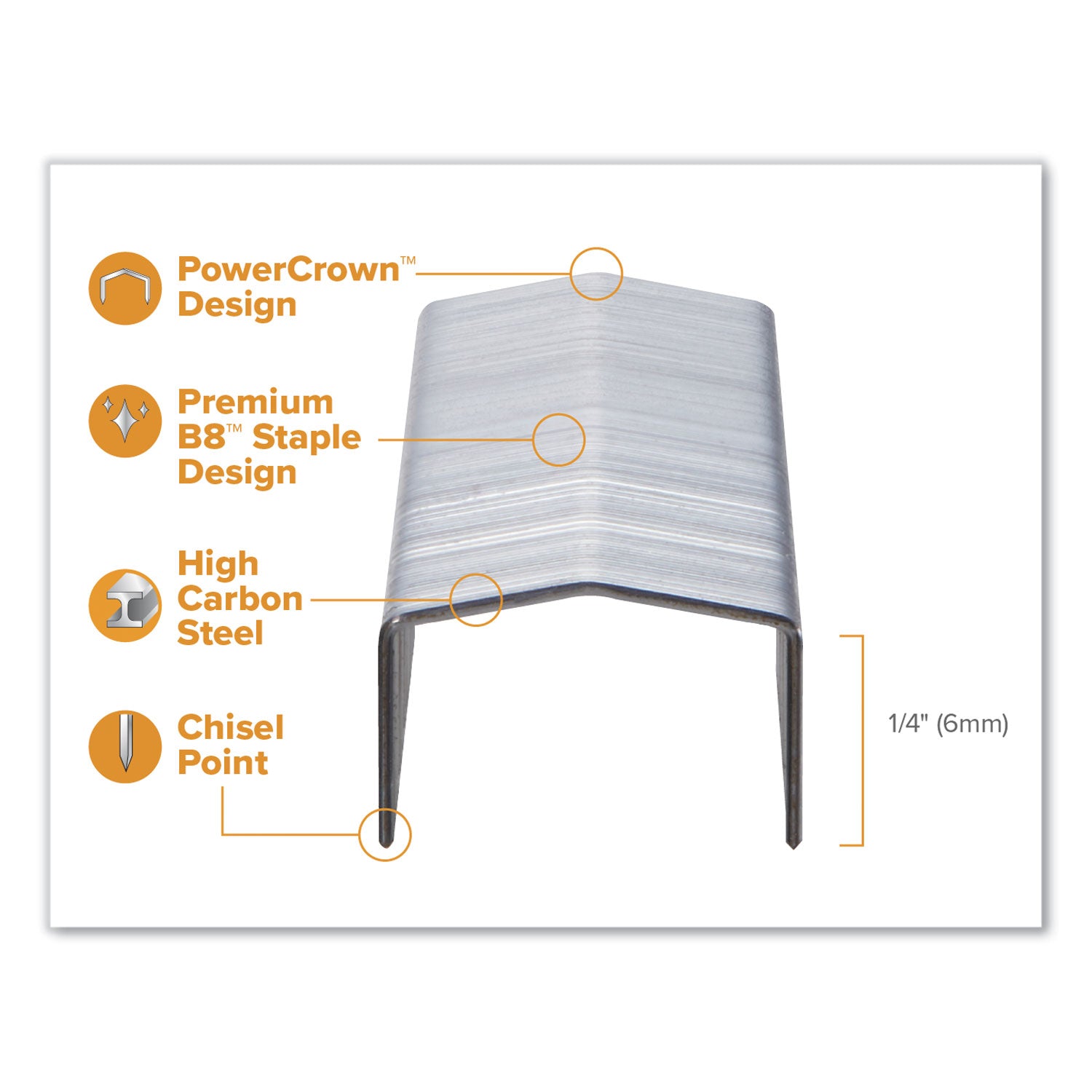 b8-powercrown-premium-staples-025-leg-05-crown-steel-5000-box_bosstcrp211514 - 2