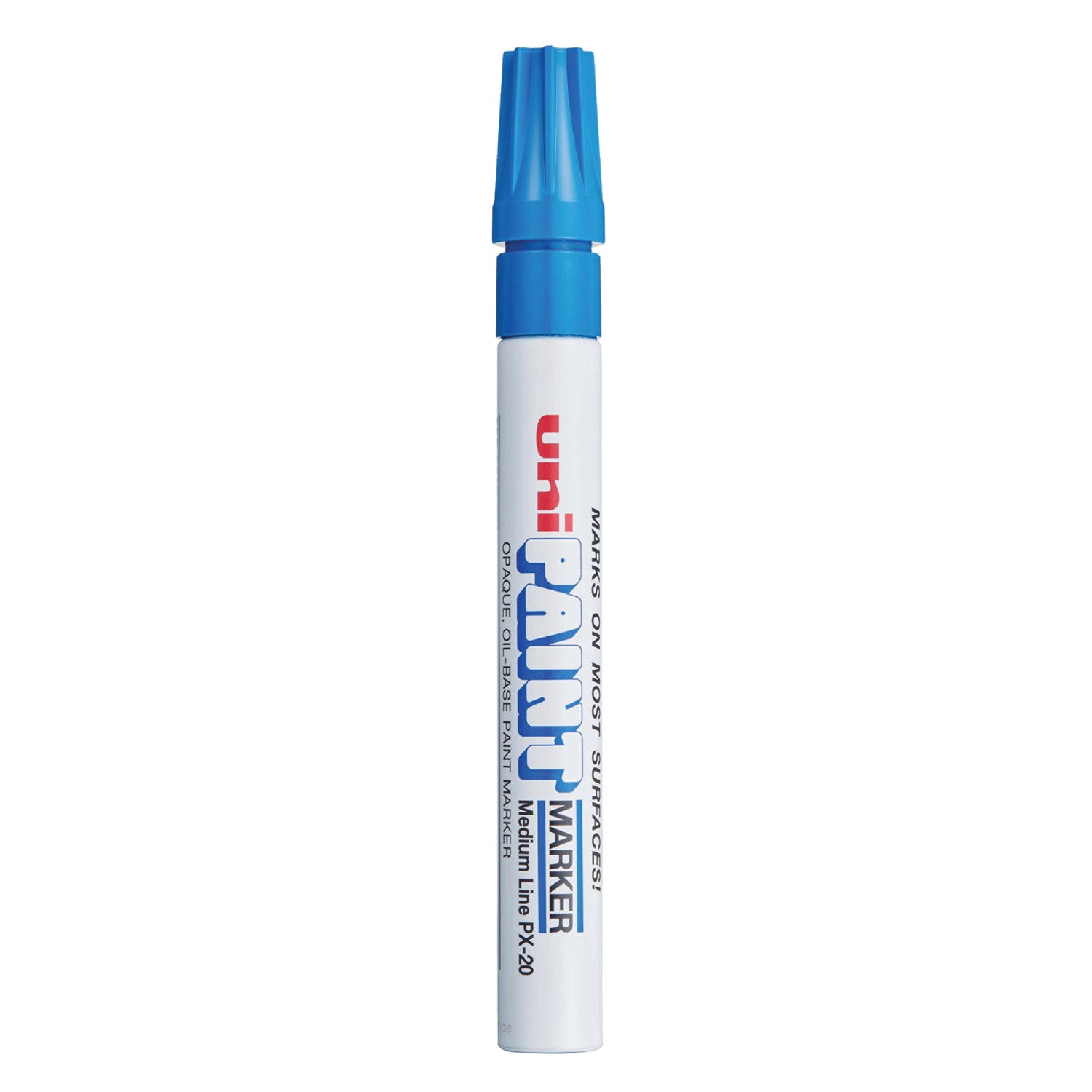 permanent-marker-medium-bullet-tip-blue_ubc63603 - 1