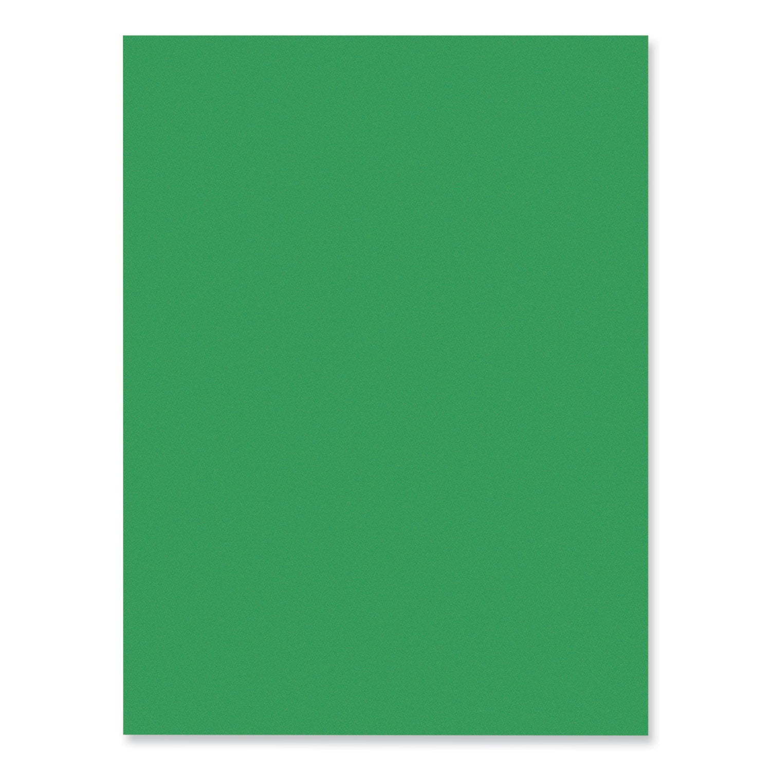 SunWorks Construction Paper, 50 lb Text Weight, 9 x 12, Holiday Green, 50/Pack -