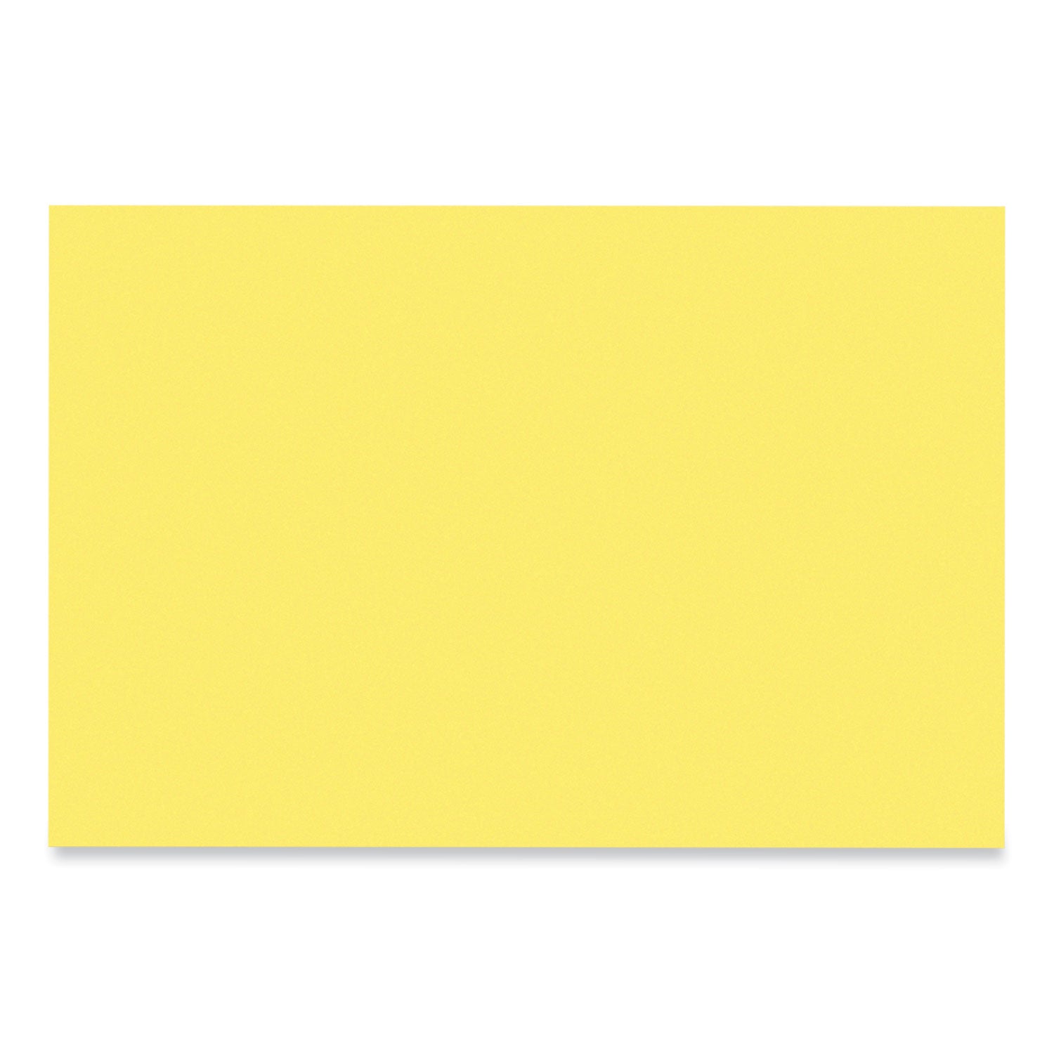 SunWorks Construction Paper, 50 lb Text Weight, 12 x 18, Yellow, 50/Pack -