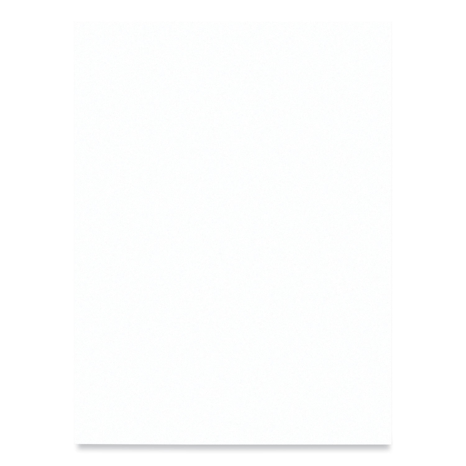 SunWorks Construction Paper, 50 lb Text Weight, 9 x 12, Bright White, 50/Pack -