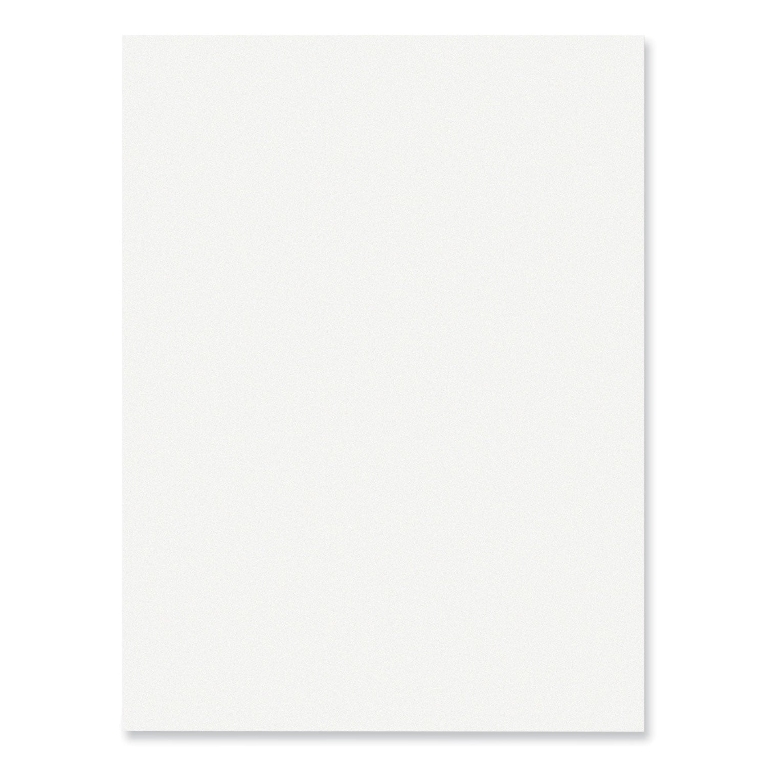 SunWorks Construction Paper, 50 lb Text Weight, 9 x 12, White, 50/Pack -