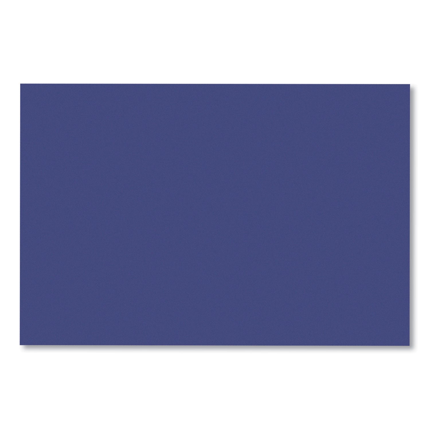 SunWorks Construction Paper, 50 lb Text Weight, 12 x 18, Blue, 50/Pack -