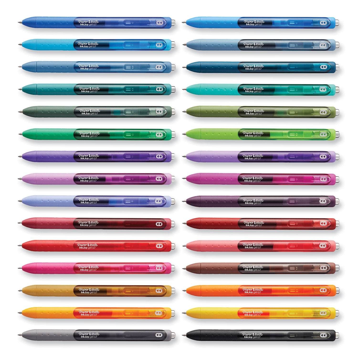 inkjoy-gel-pen-retractable-medium-07-mm-assorted-ink-and-barrel-colors-30-pack_pap2132015 - 2
