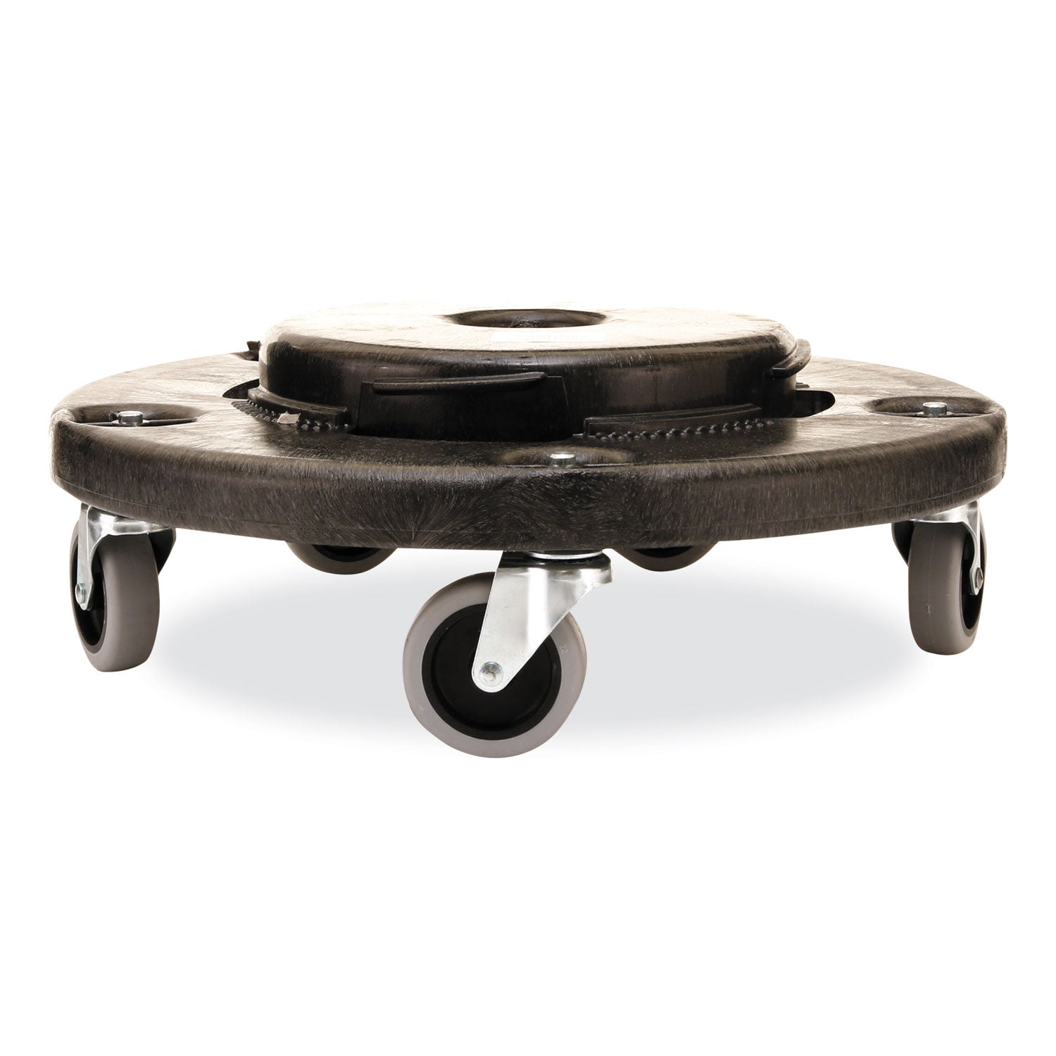 Brute Quiet Dolly, 250 lb Capacity, 18.25" Diameter x 6.63"h, Black - 2