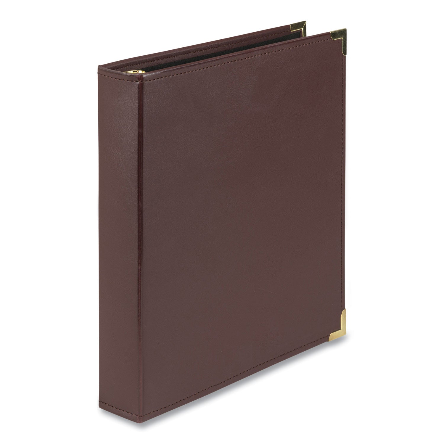 Classic Collection Ring Binder, 3 Rings, 1.5" Capacity, 11 x 8.5, Burgundy -