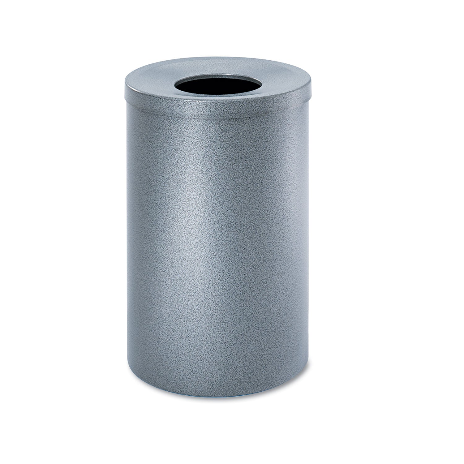 Black Speckle Receptacles, 35 gal, Steel, Black Speckle -