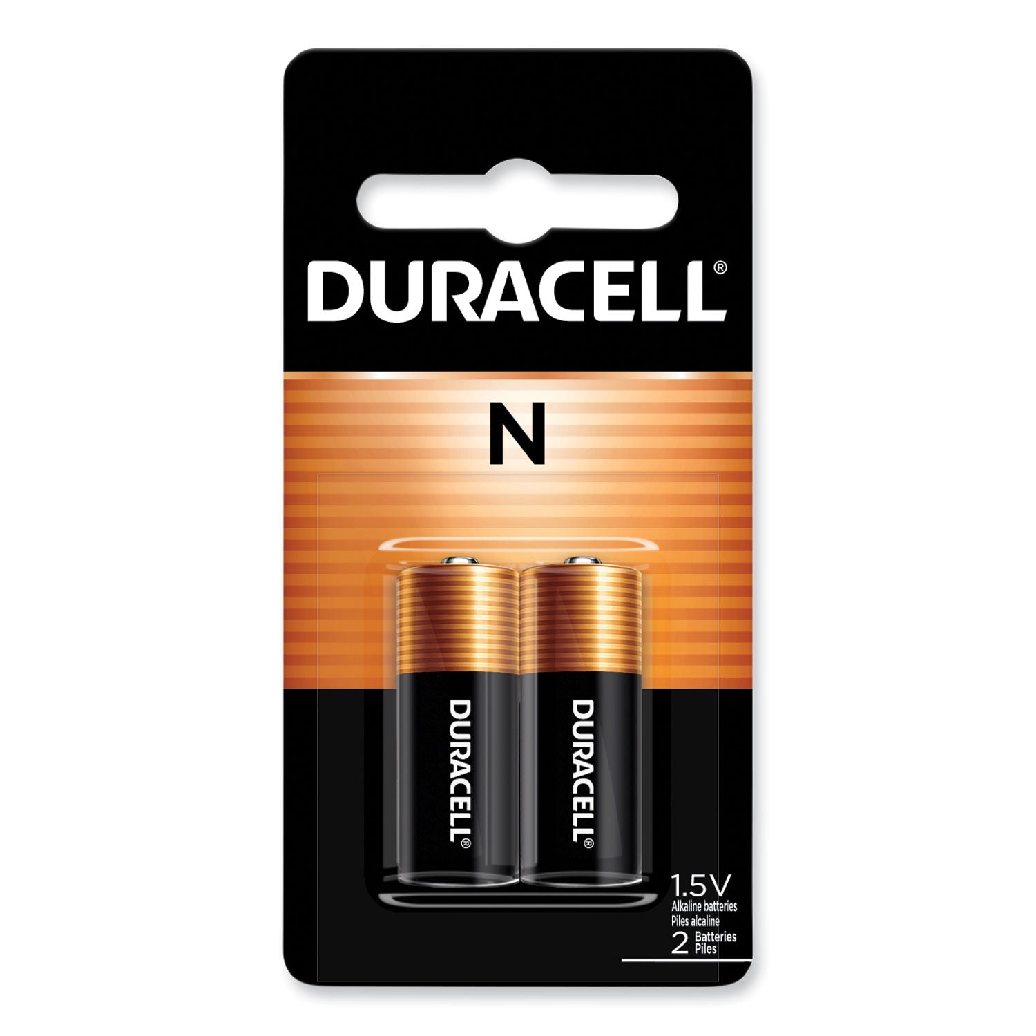 Specialty Alkaline Battery, N, 1.5 V, 2/Pack -