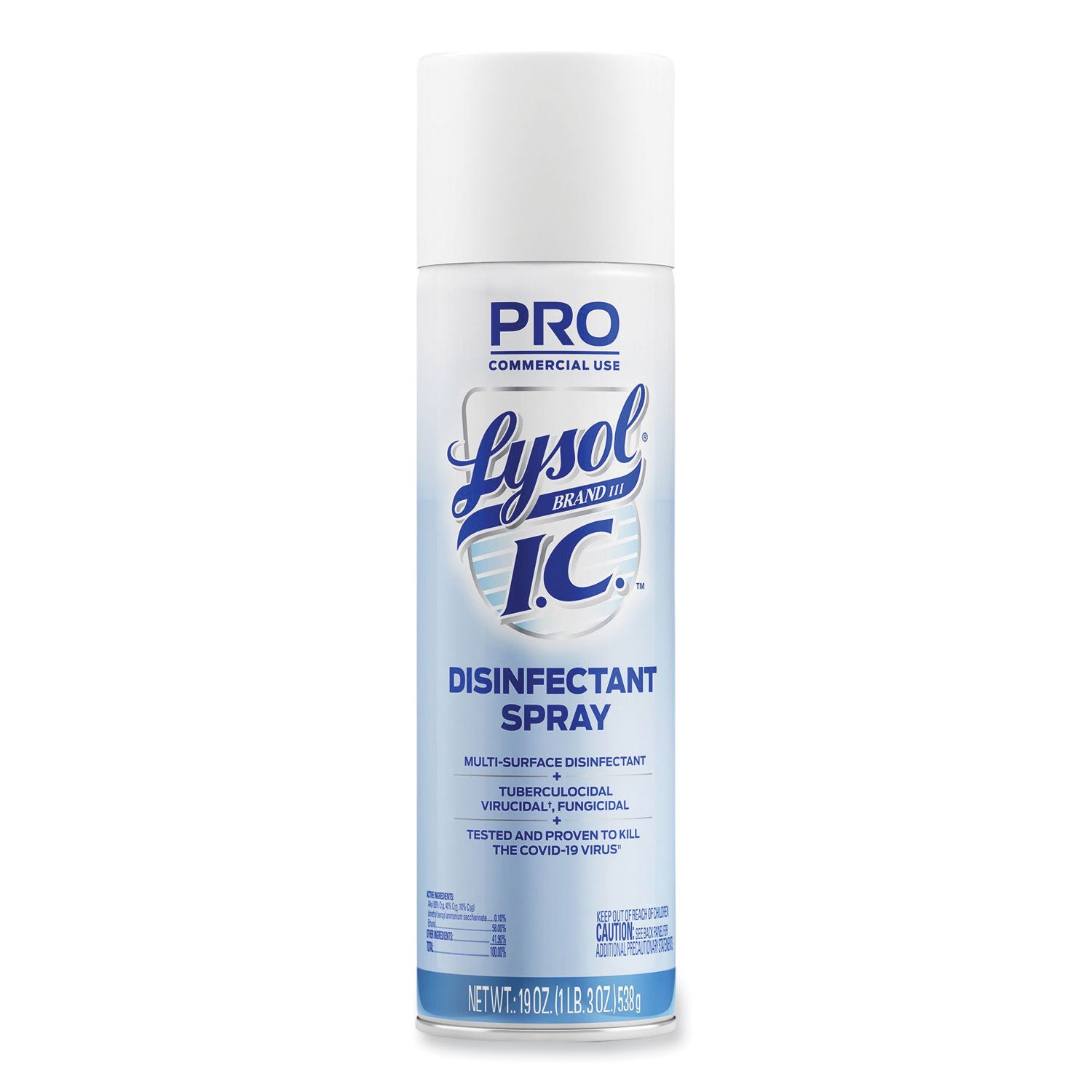 Disinfectant Spray, 19 oz Aerosol Spray, 12/Carton -