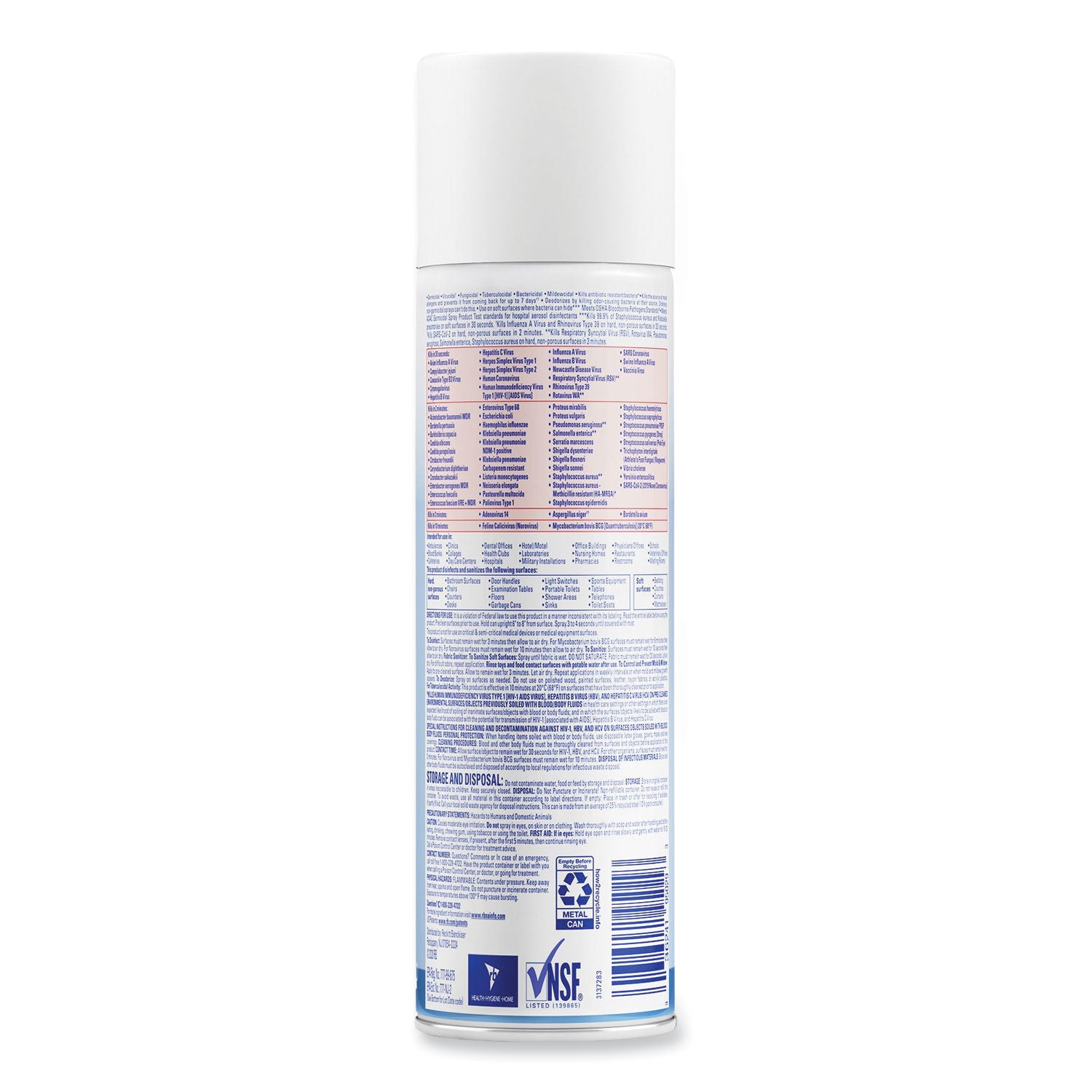 Disinfectant Spray, 19 oz Aerosol Spray -